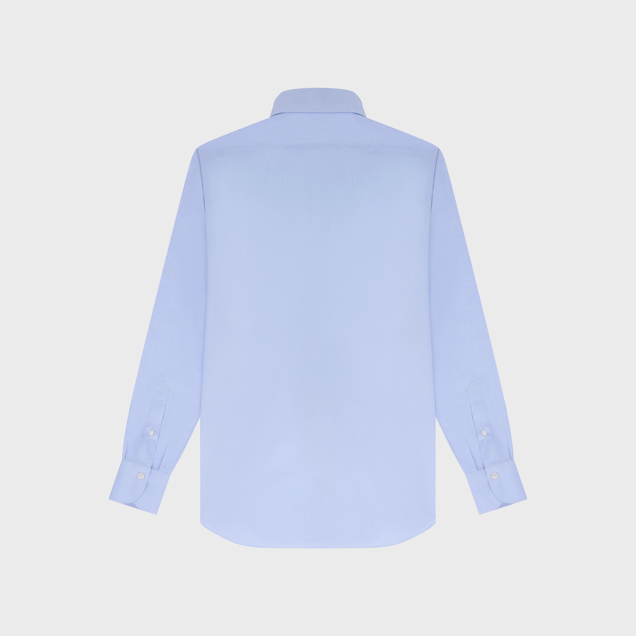 Milano shirt slim fit Egyptian cotton Giza 45 white Ustica shawl collar