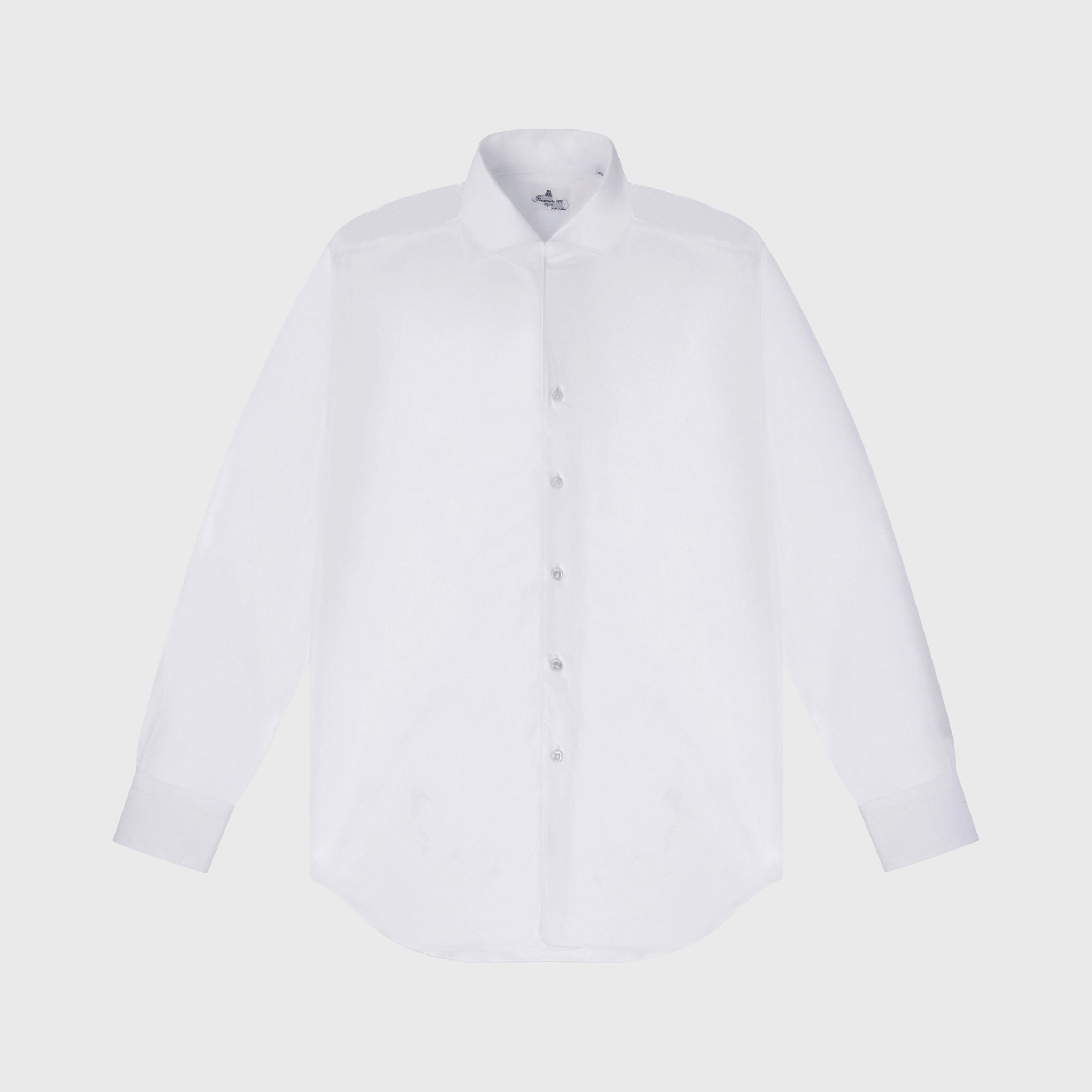 Napoli One Piece Collar shirt in white or light blue 170 a 2 fabric