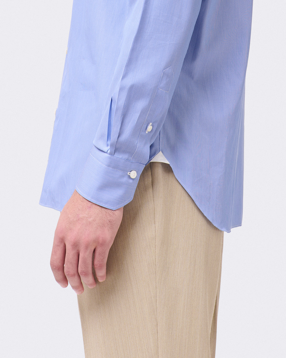 Napoli 170 a 2 classic regular fit striped shirt No arriccio