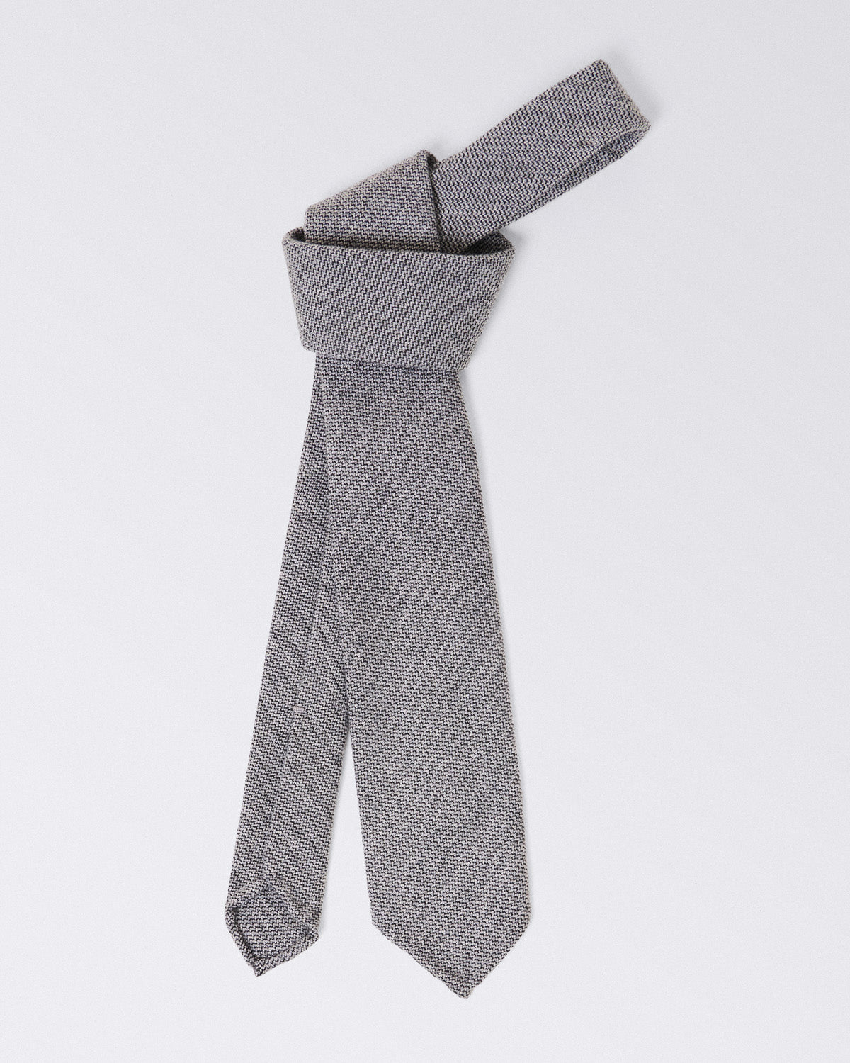 Anversa tie in cashmere, entirely handmade, single colour