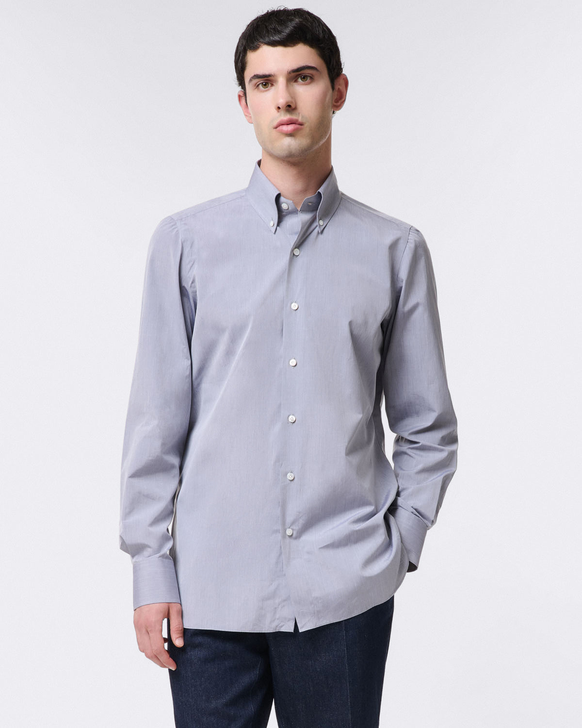Finamore Classic Napoli regular shirt 170 a due in Giza 45 cotton