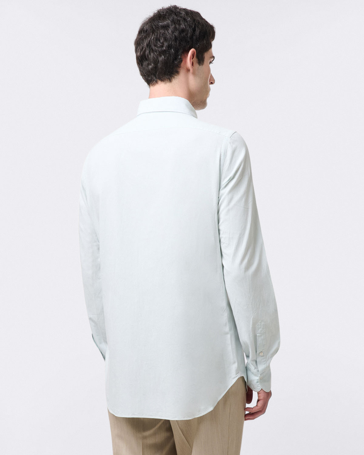 Camicia sportiva in denim Gaeta con colletto button-down