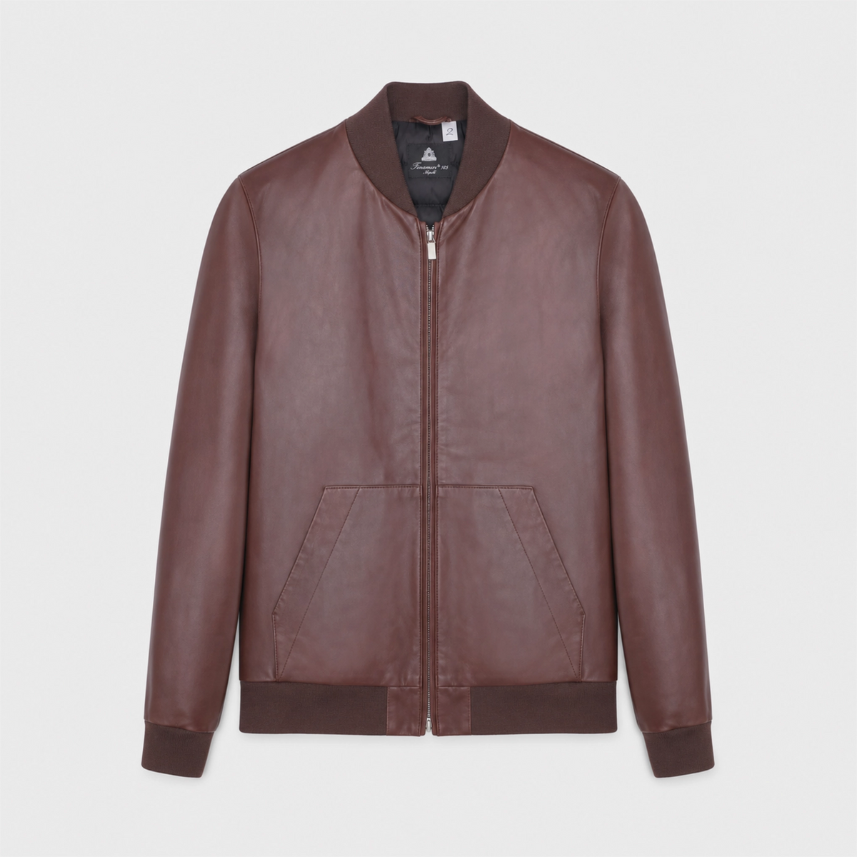 Leon jacket regular fit leather