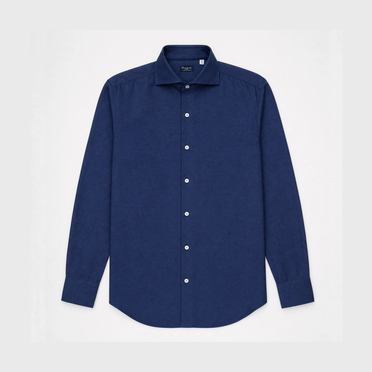 Milano slim fit cotone e cashmere jacquard