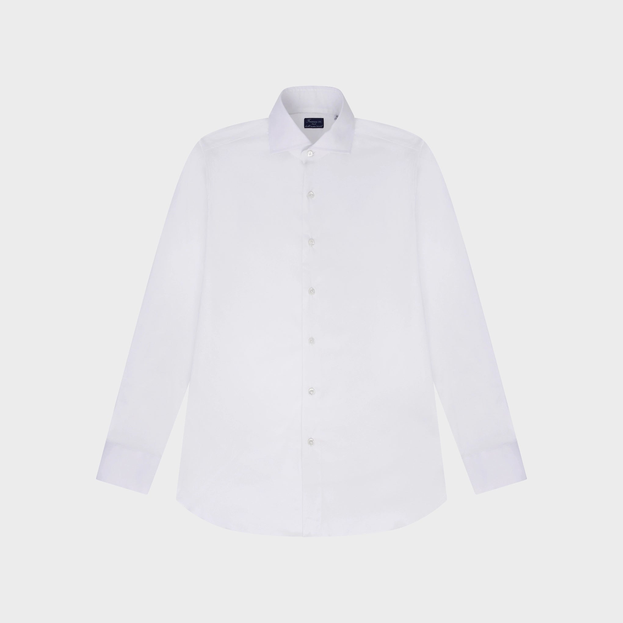 Milano shirt slim fit cotton stretch Eduardo collar