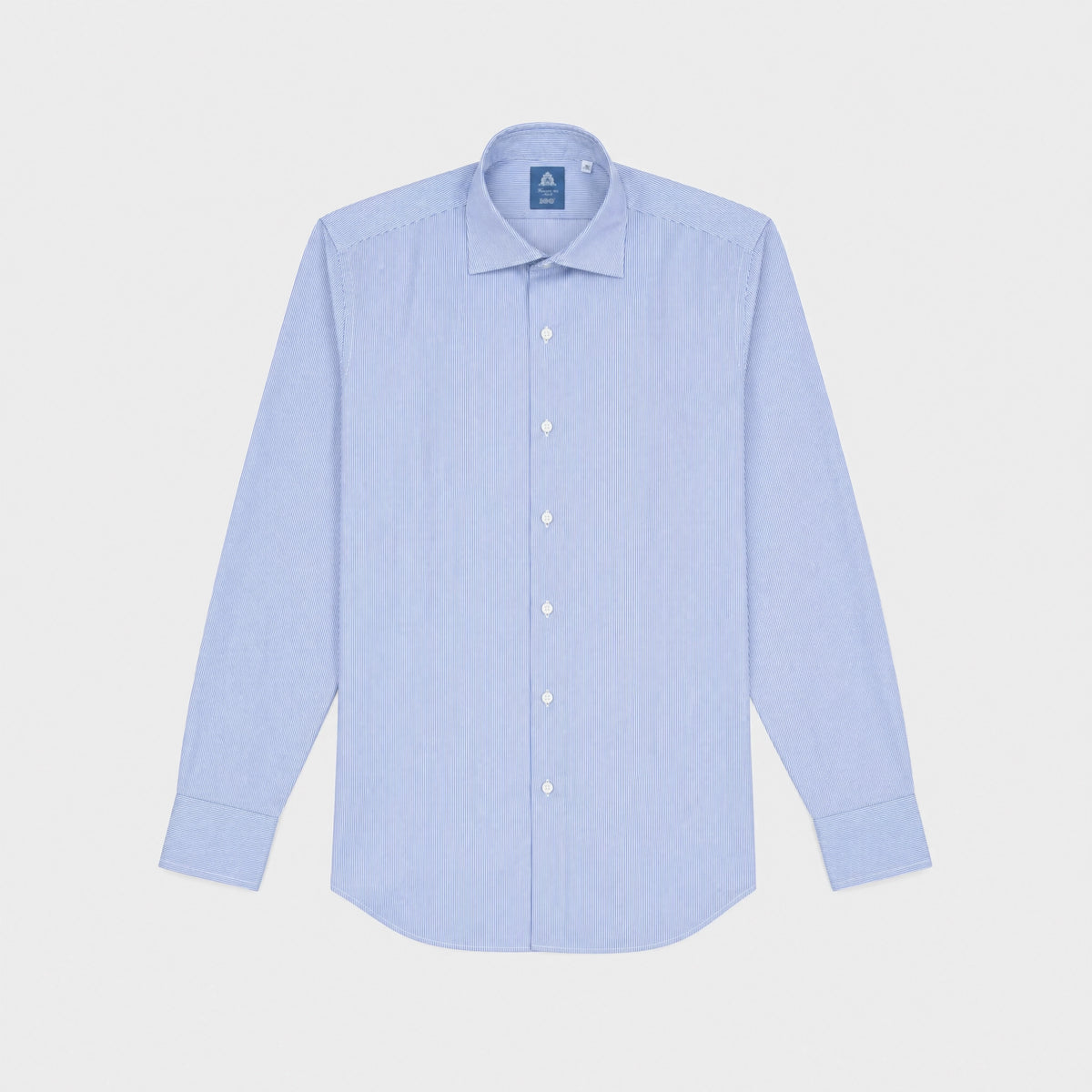 Milano slim fit cotton twill Enzymed