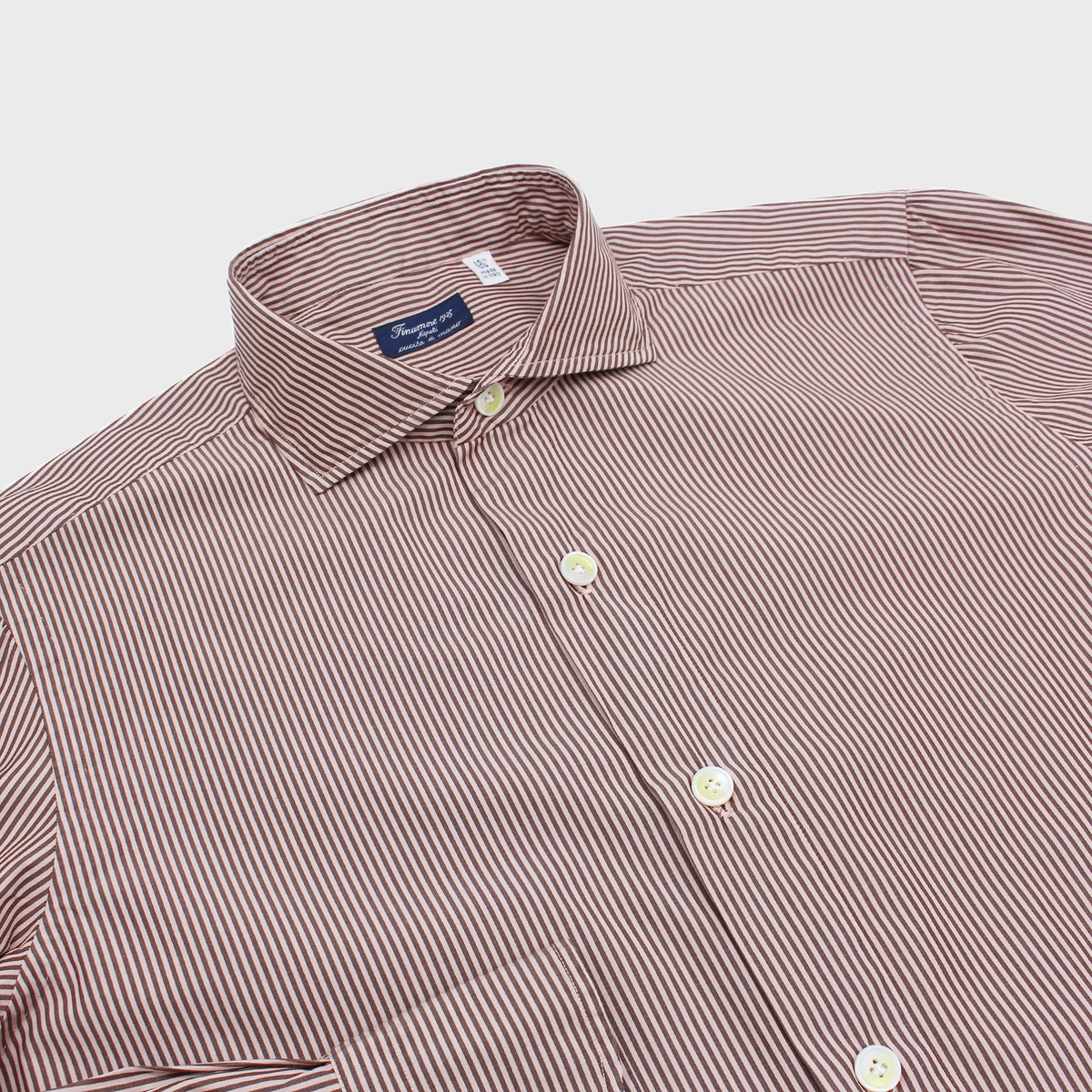 Napoli regular fit cotton silk garment dyed