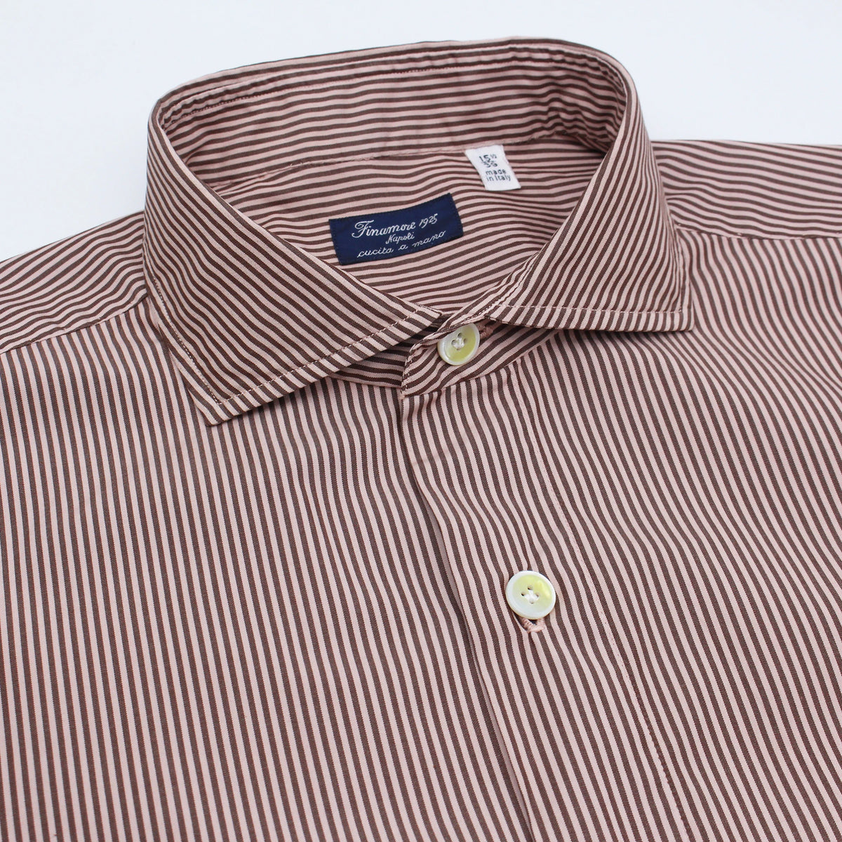 Napoli regular fit cotton silk garment dyed