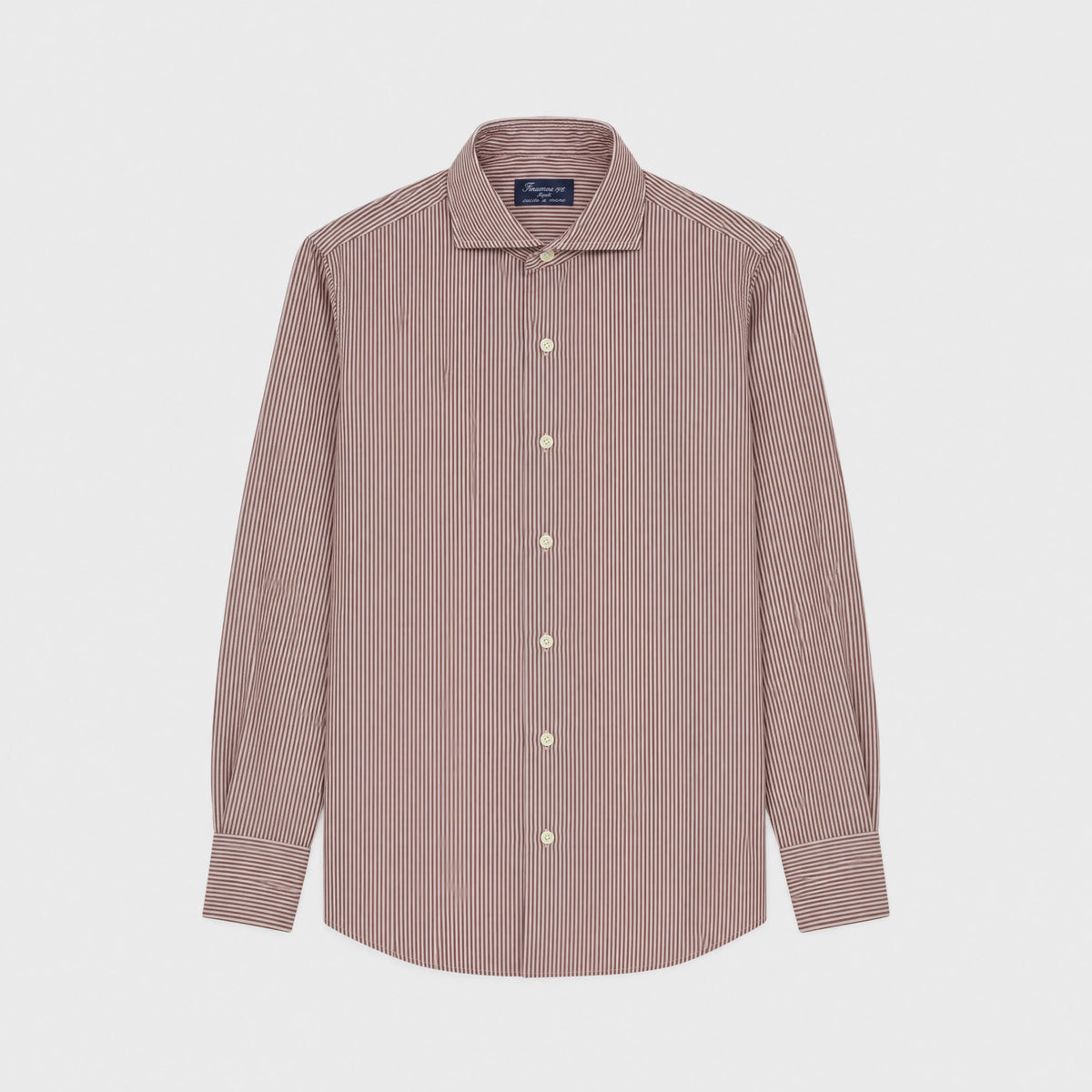 Napoli regular fit cotton silk garment dyed