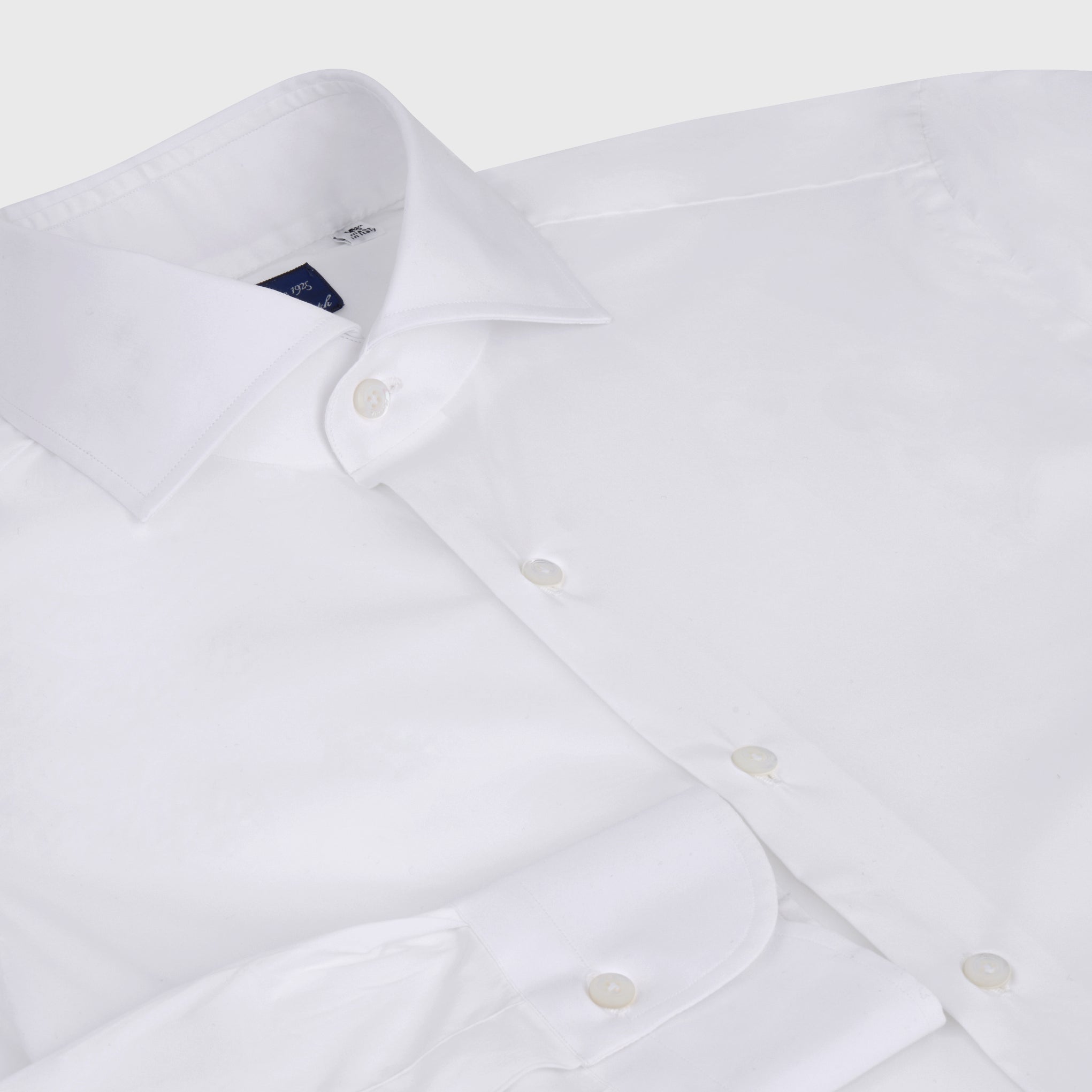 Napoli shirt regular classic fit stretch Eduardo French collar
