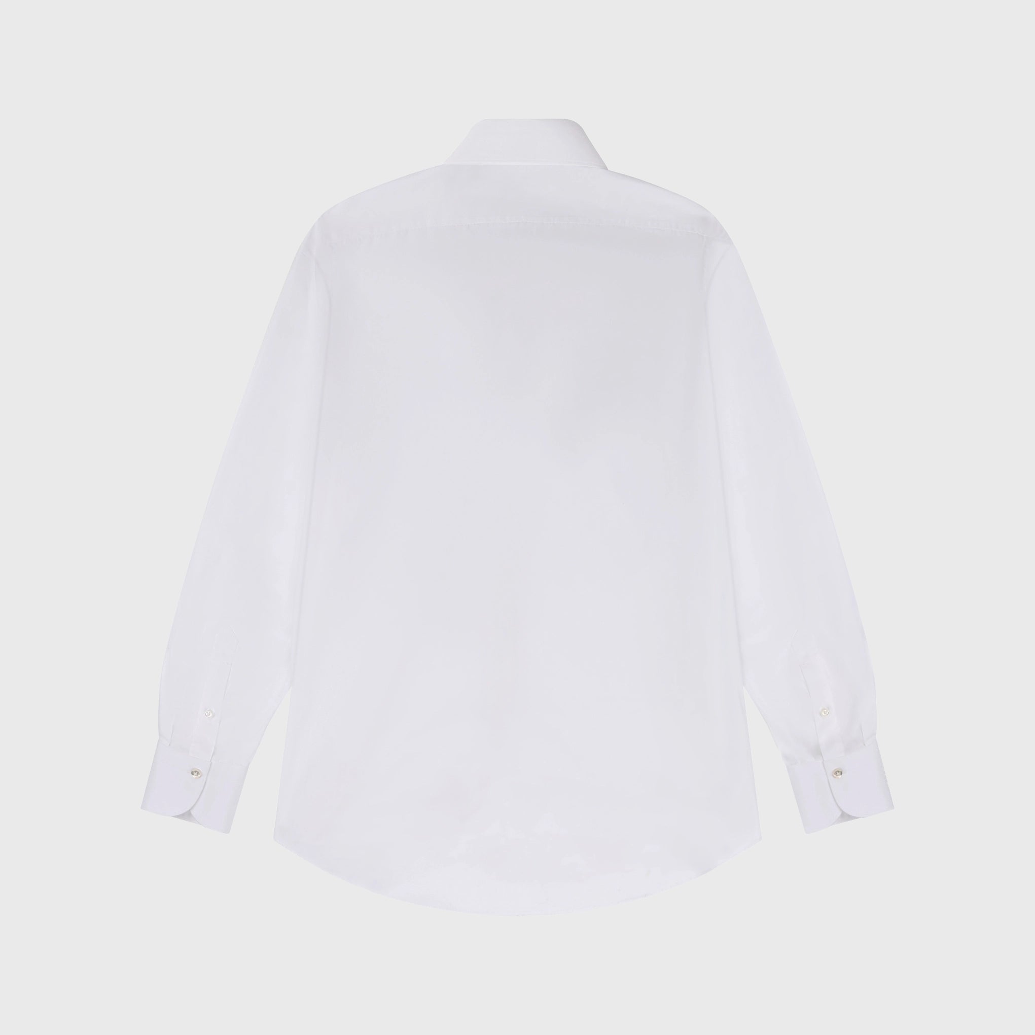 Napoli classic regular fit shirt in 120/2 white cotton