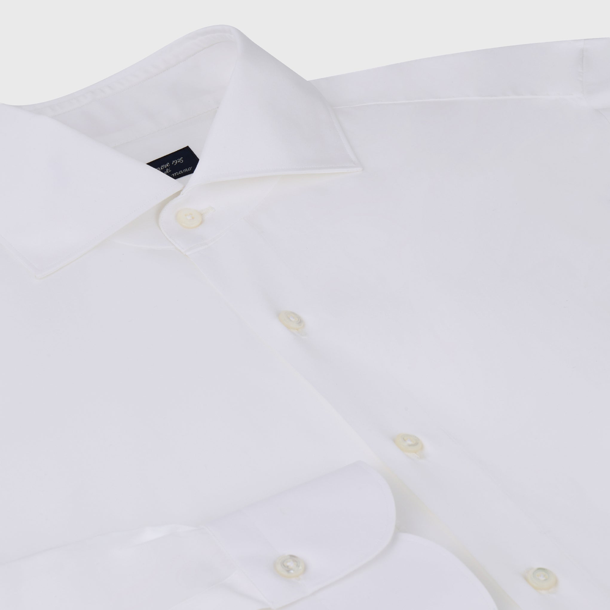 Napoli Traveller shirt regular fit cotton poplin Eduardo collar