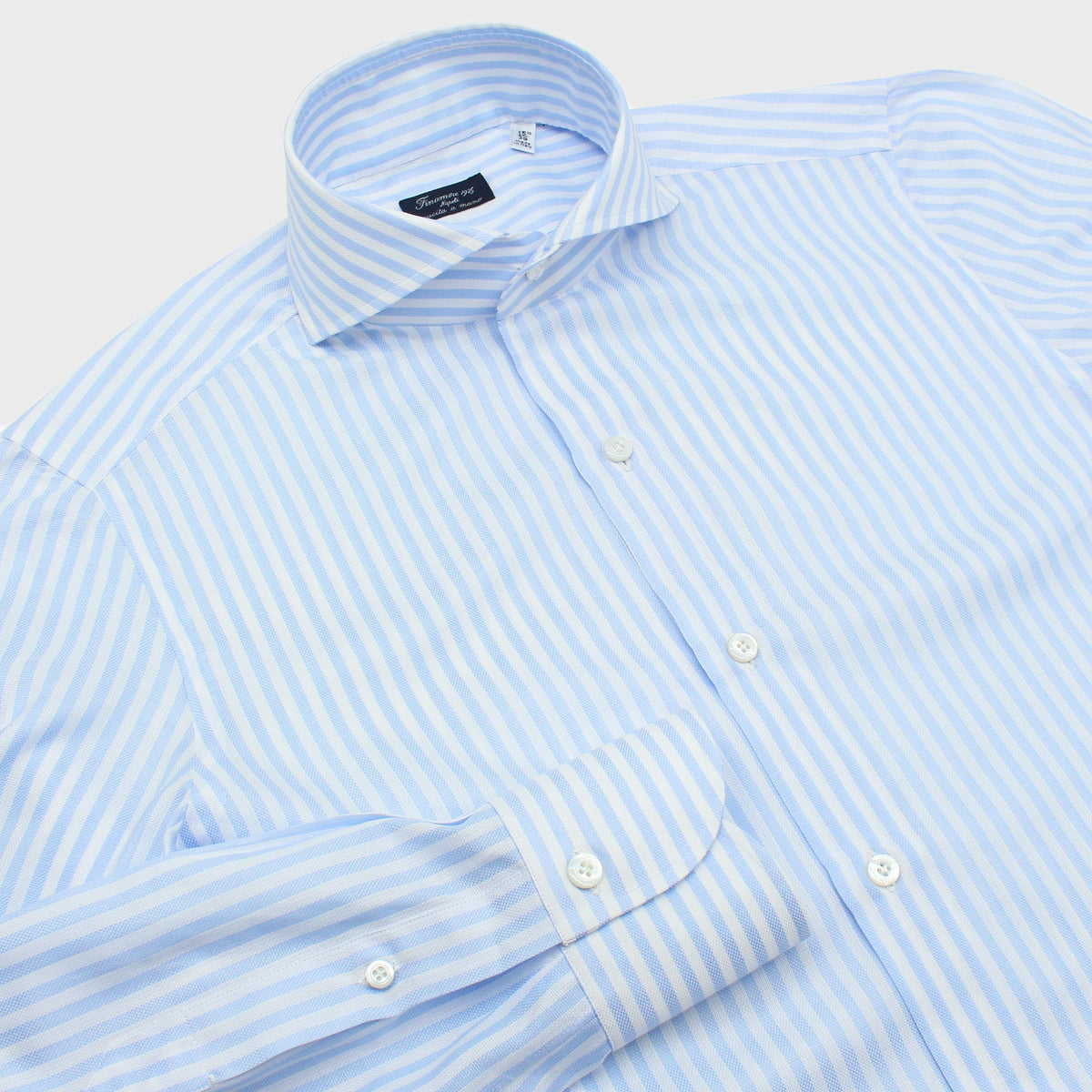 Napoli regular fit royal oxford stripe