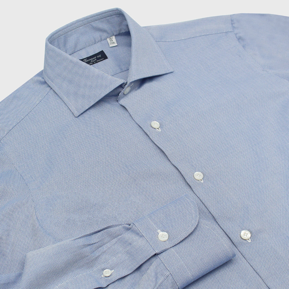 Napoli regular fit cotton silk brushed Carlo Riva