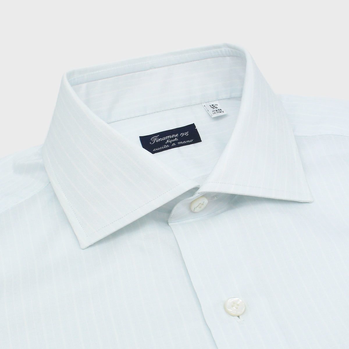 Napoli regular fit cotton stripe Carlo Riva