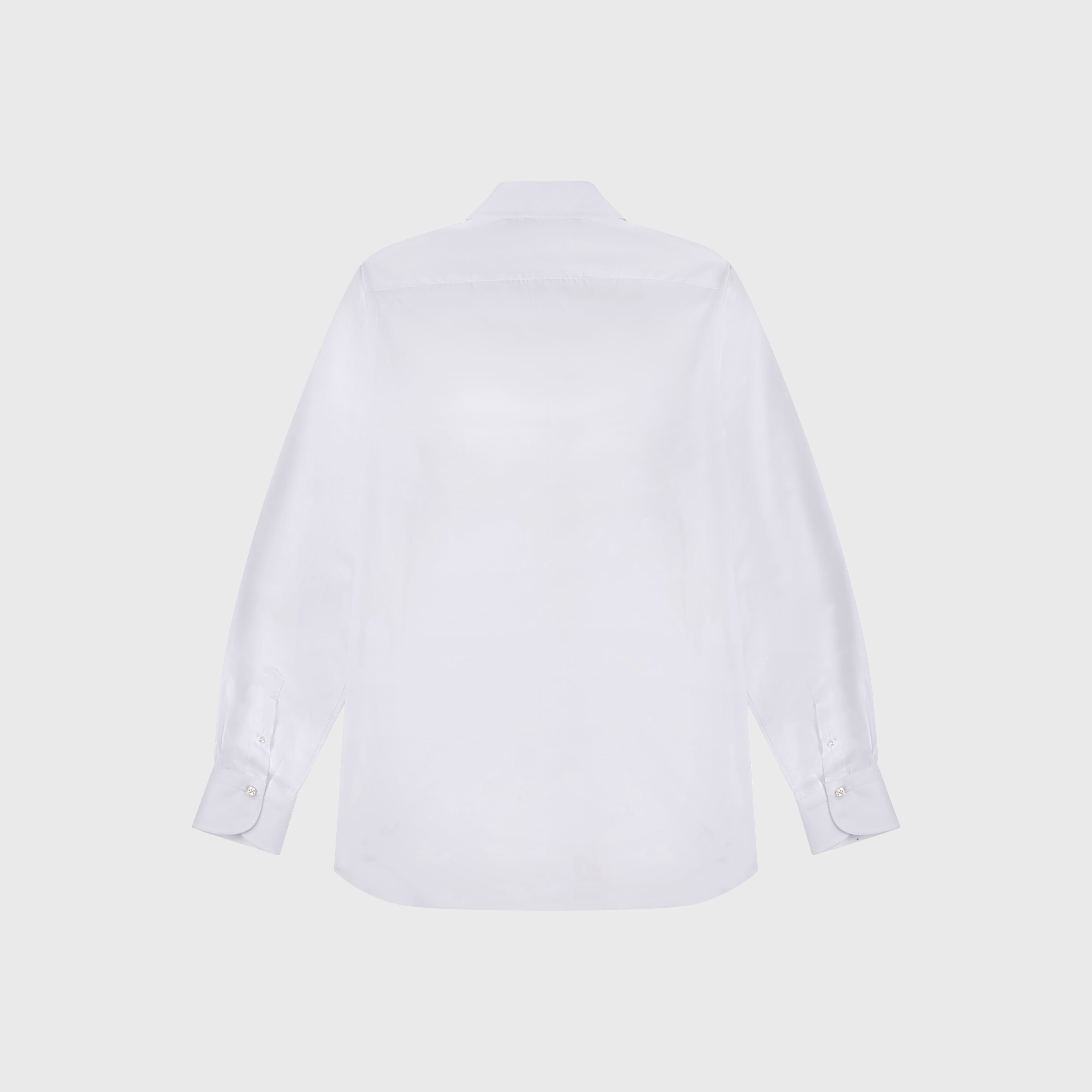 Napoli shirt regular fit cotton twill 120/2 Ustica shawl collar