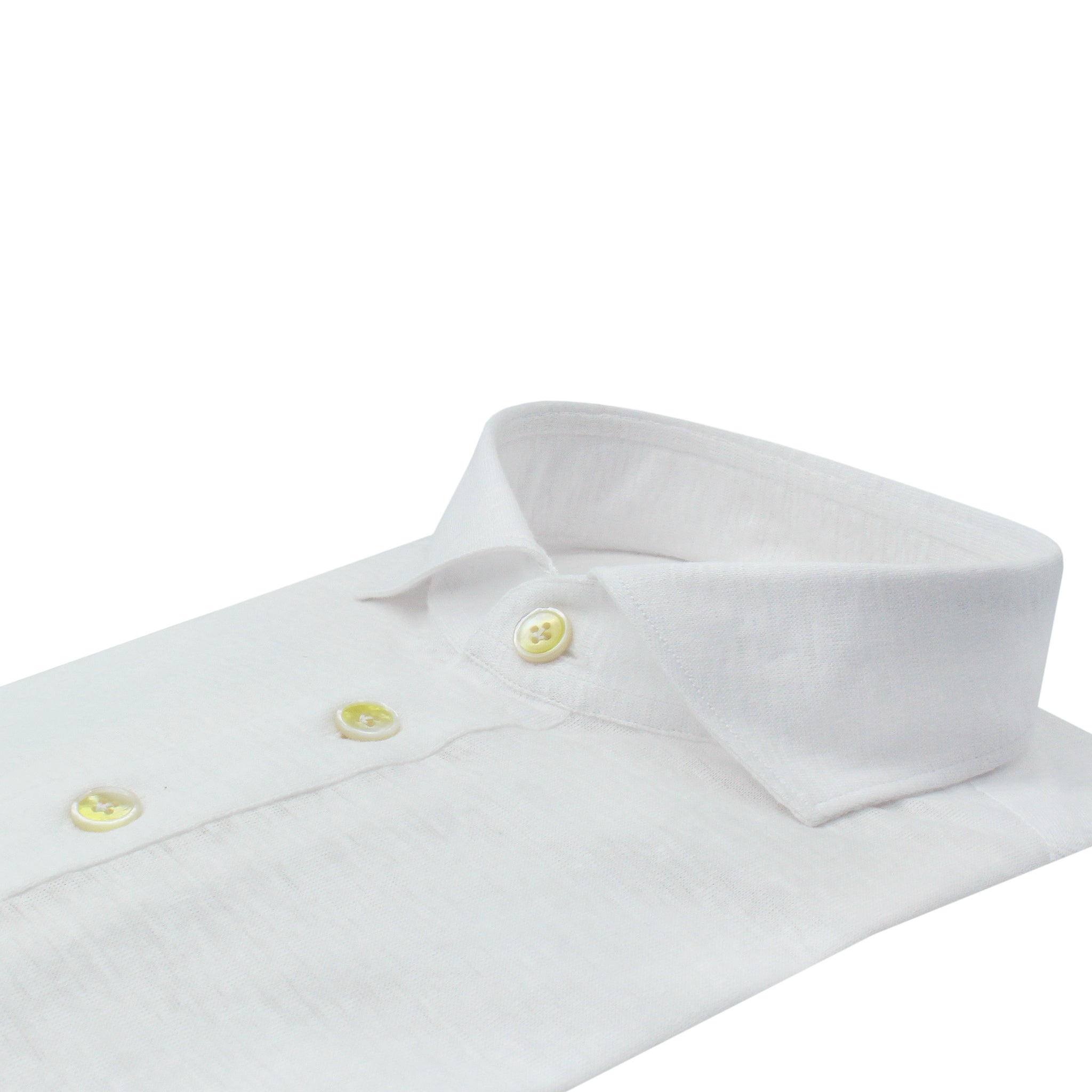 Orlando polo shirt in very light blue jersey linen