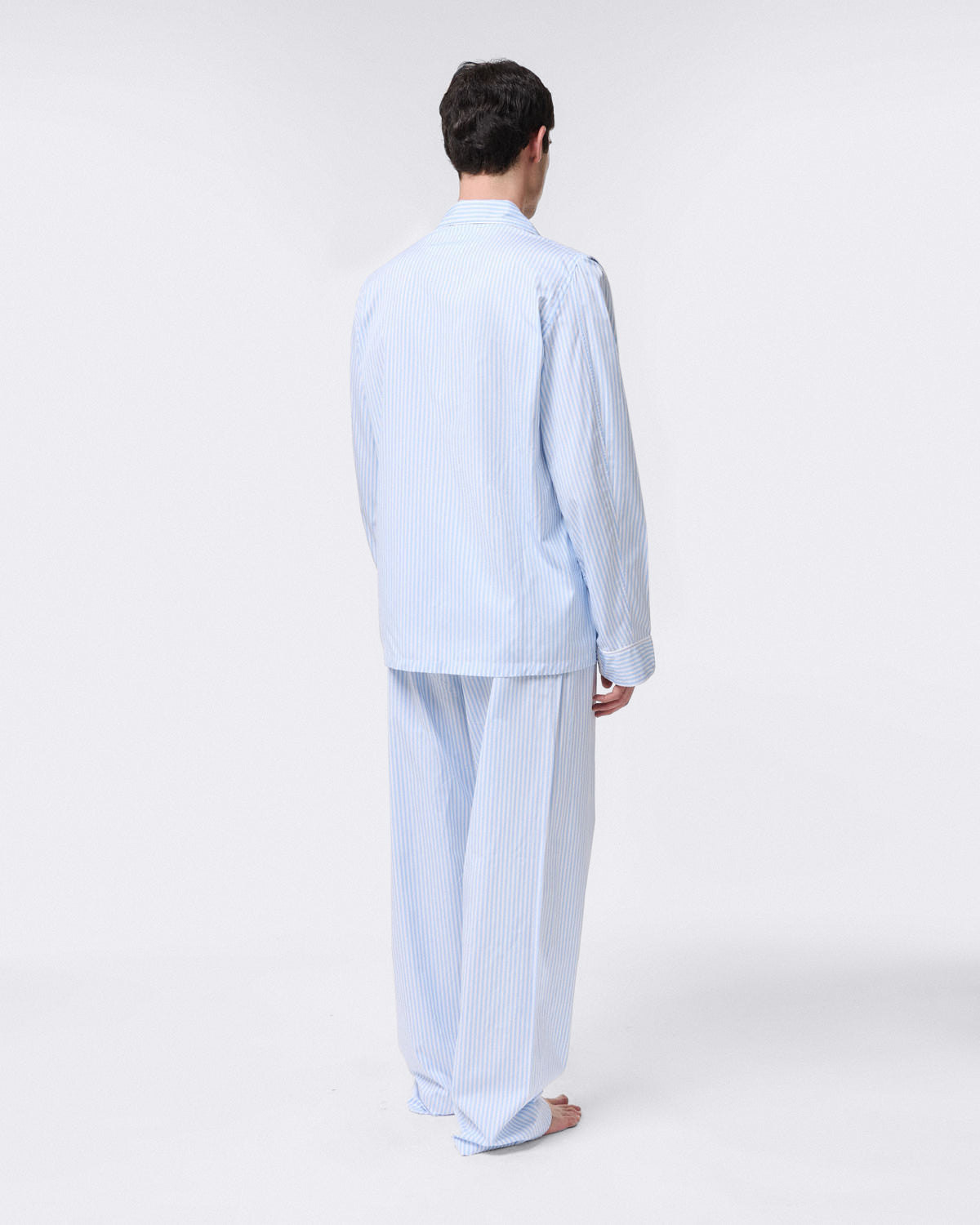 Pigiama Ponente Finamore in cotone azzurro