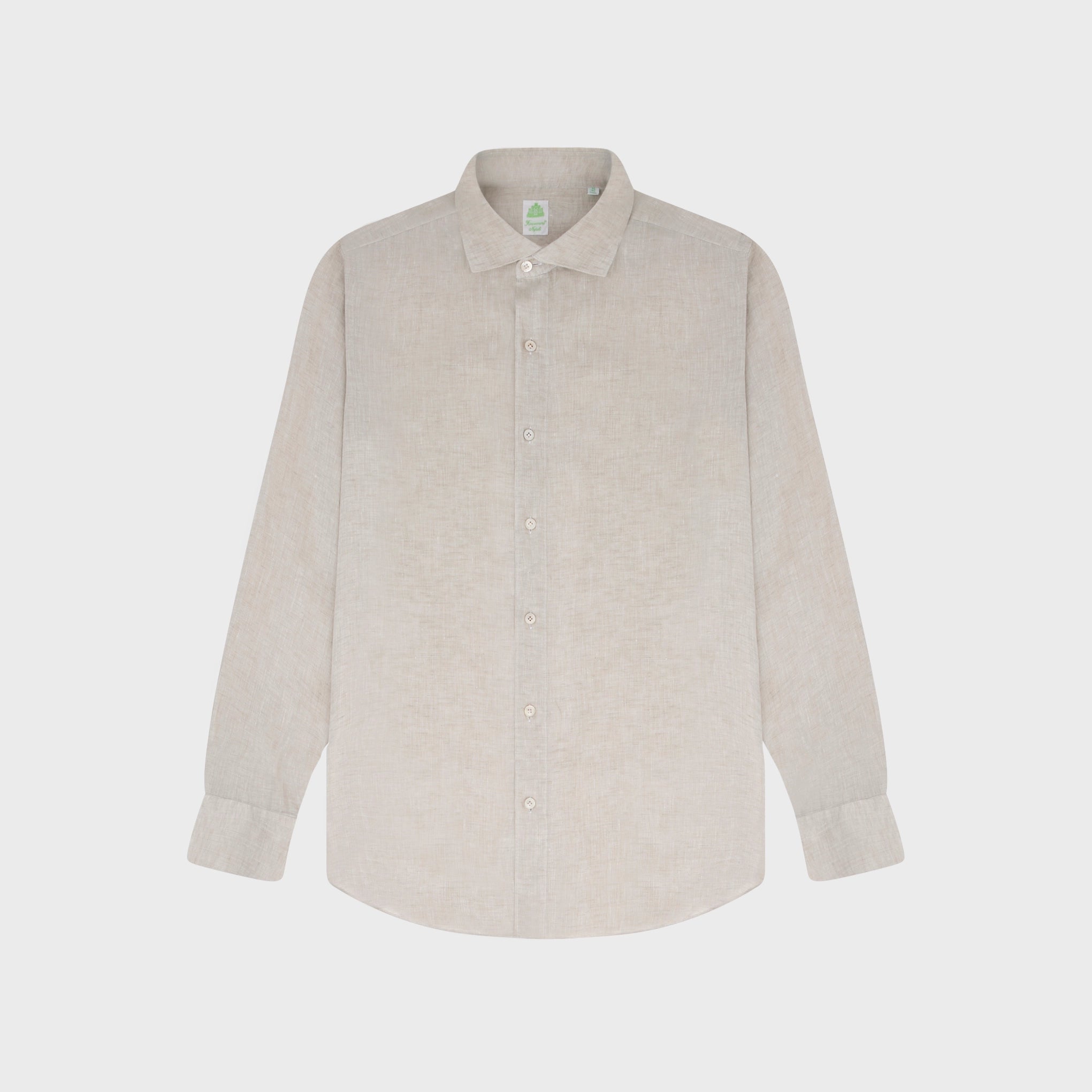 Tokyo sport shirt slim fit linen Luigi collar