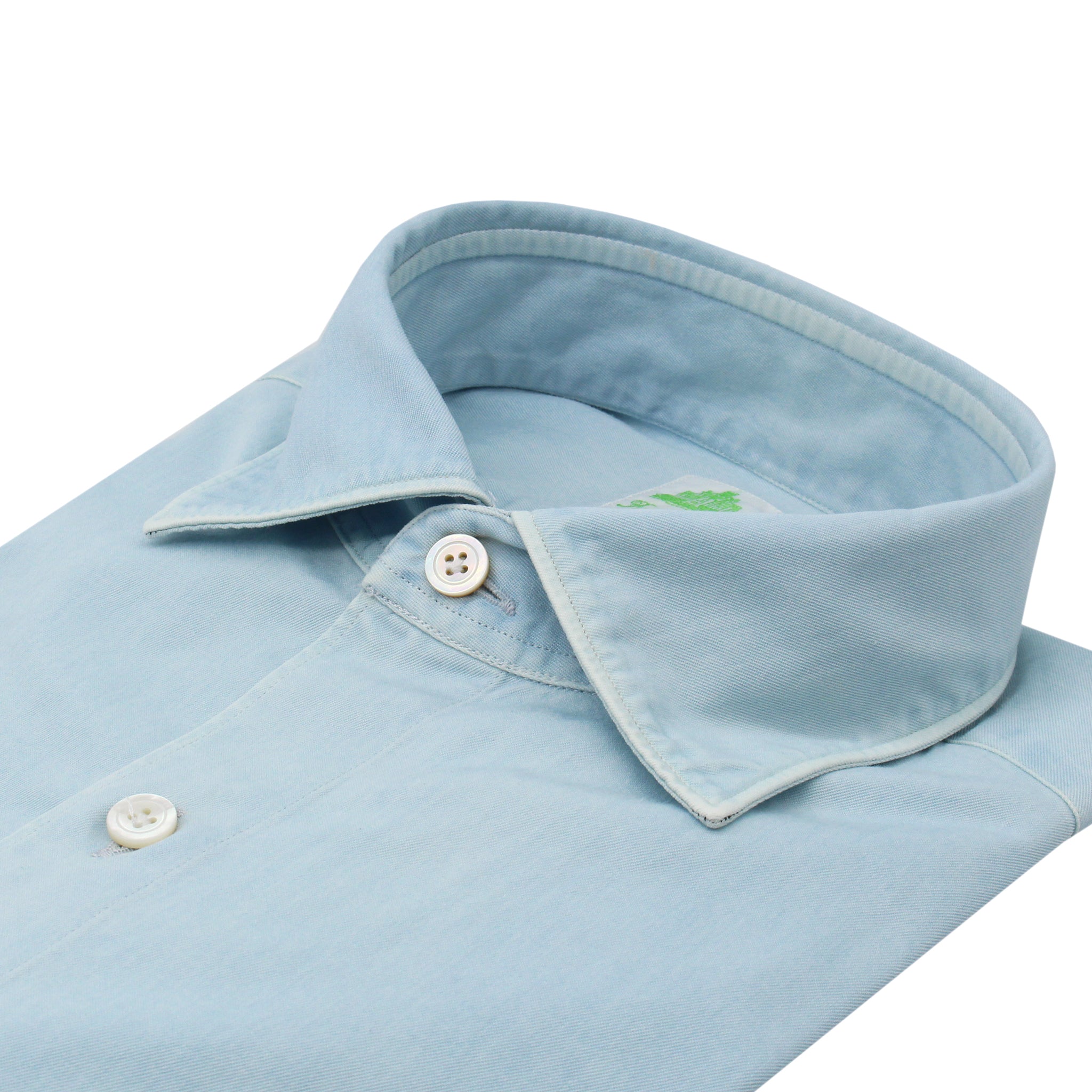 Tokyo sport shirt in super bleach cotton denim