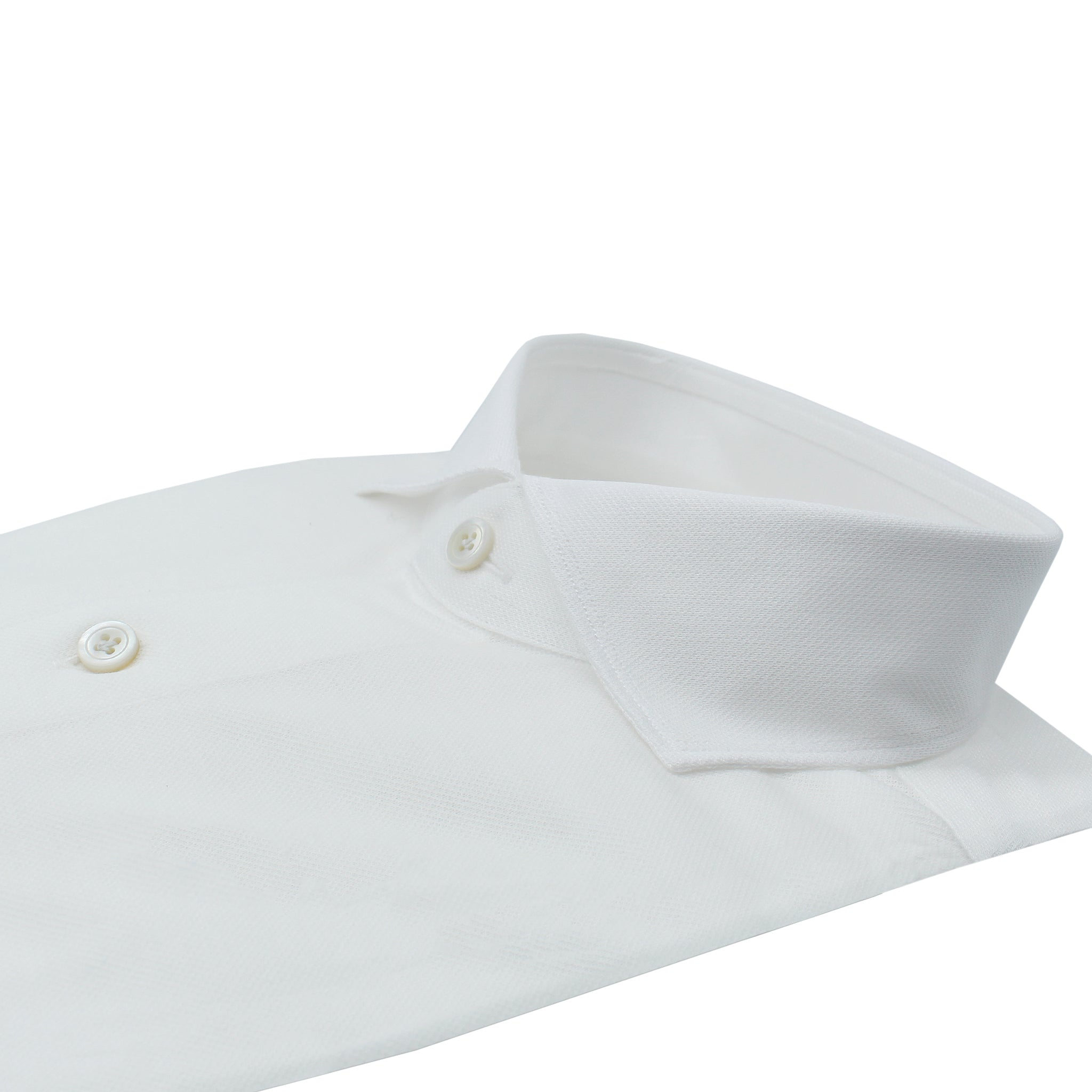 Toronto slim fit white or light blue cotton jersey shirt