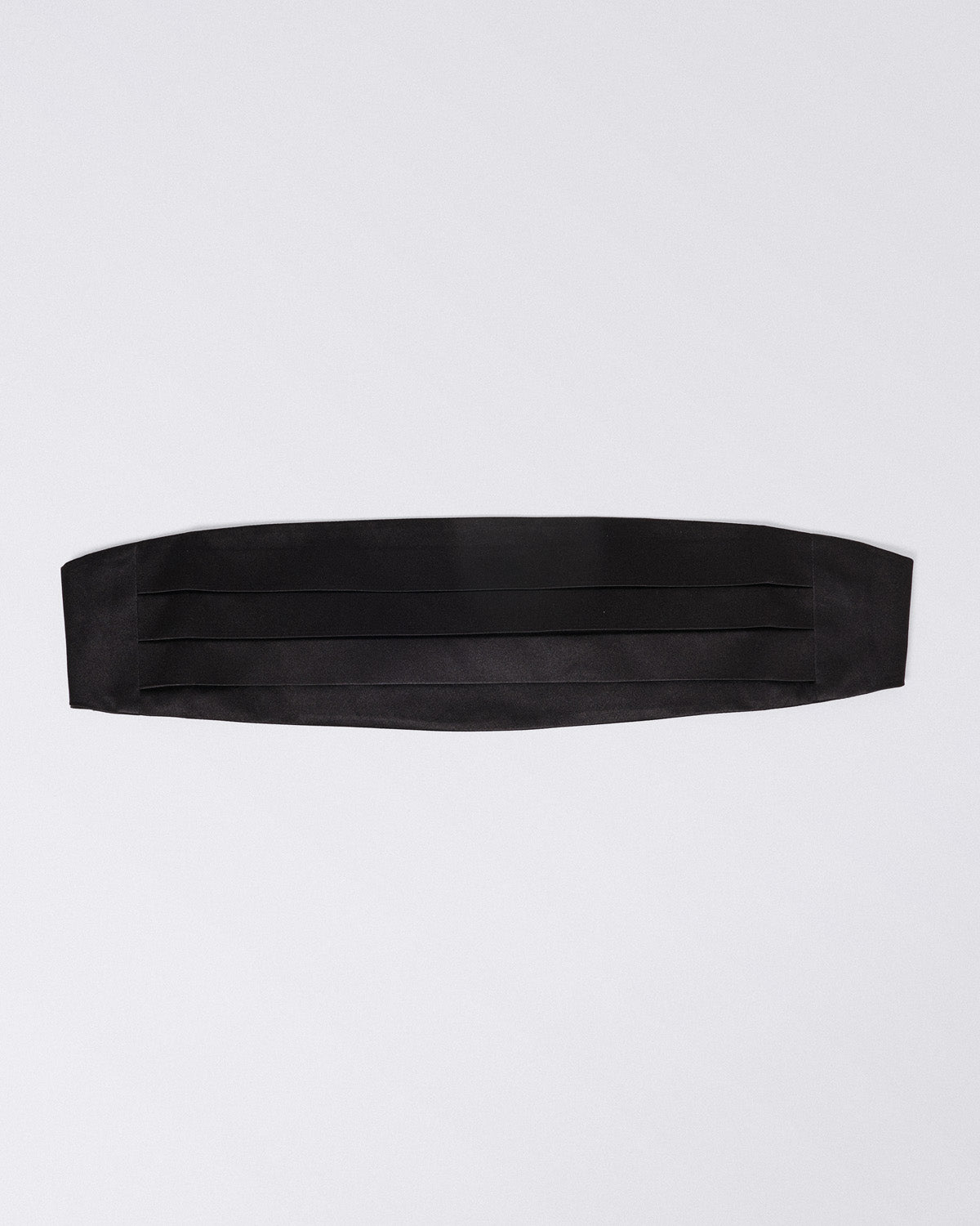 fINAMORE Tuxedo cummerbund handmade in black silk. Adjustable