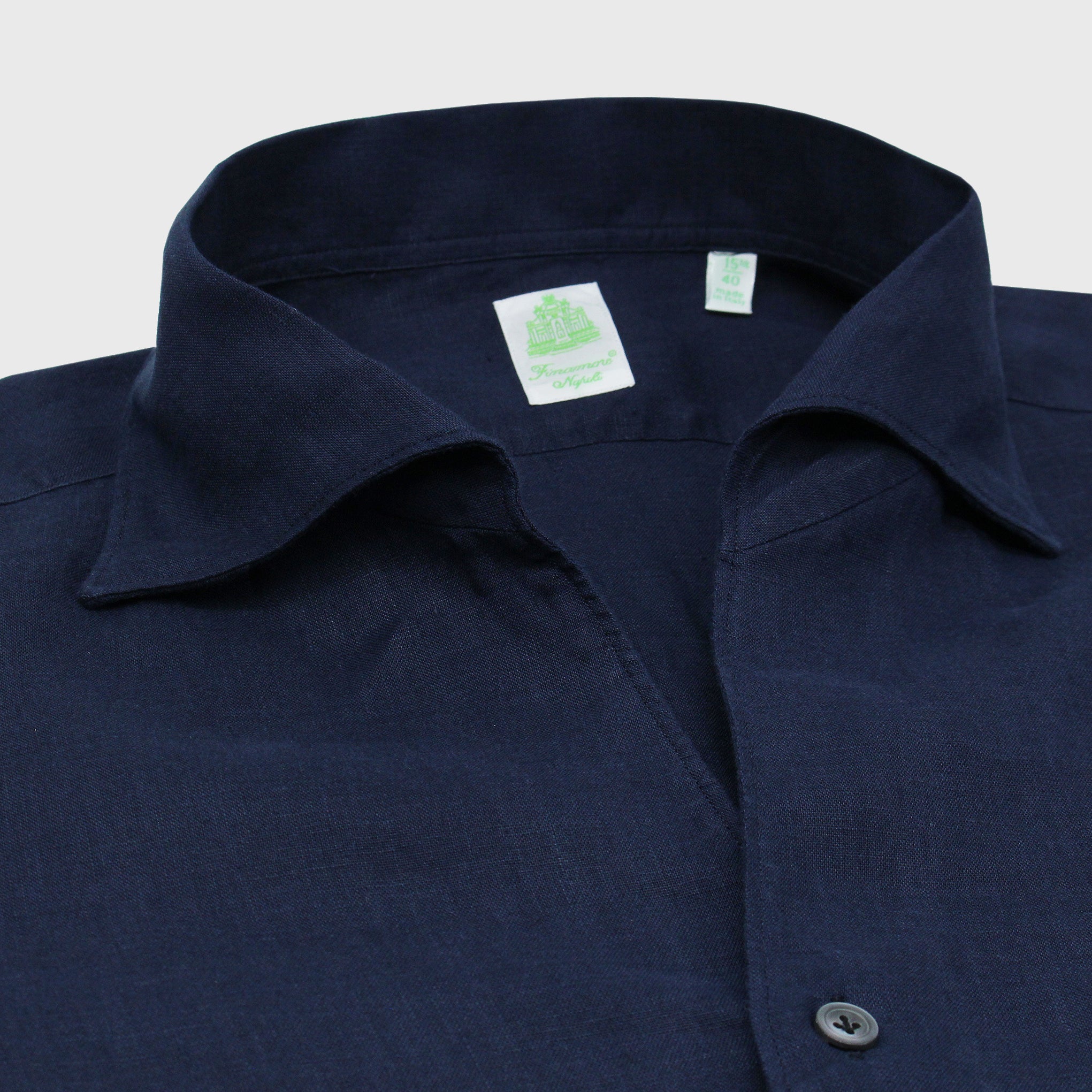 Ustica sport shirt slim fit linen Ustica collar