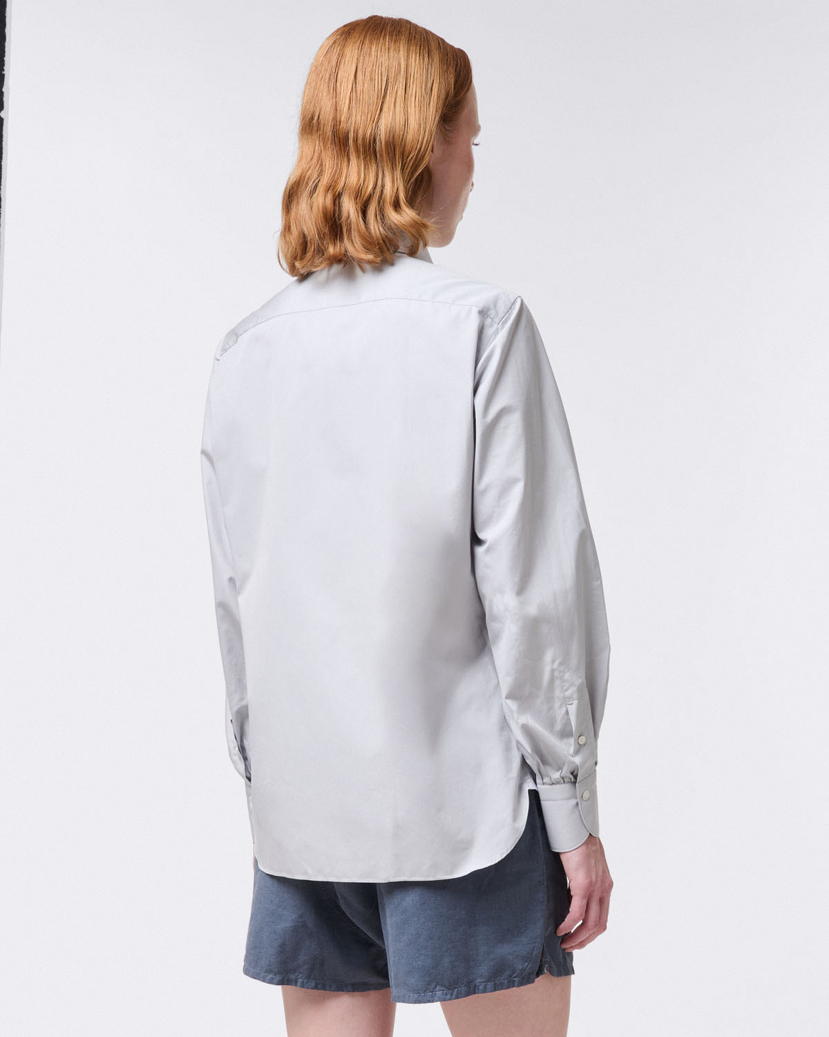 Vanessa women's cotton shirt with puffed cuffs