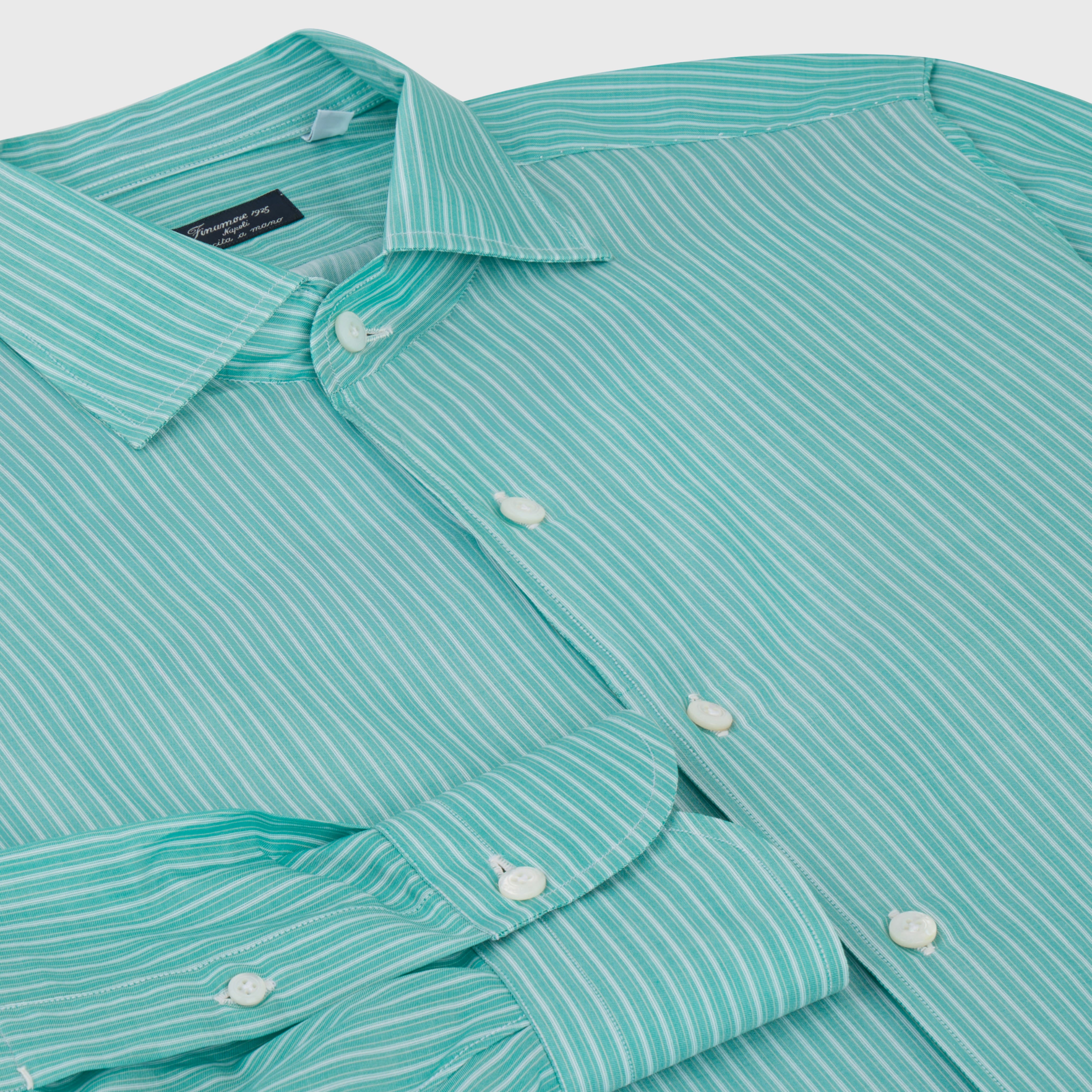 Napoli shirt regular fit Carlo Riva 180/2 exclusive twill Nico collar