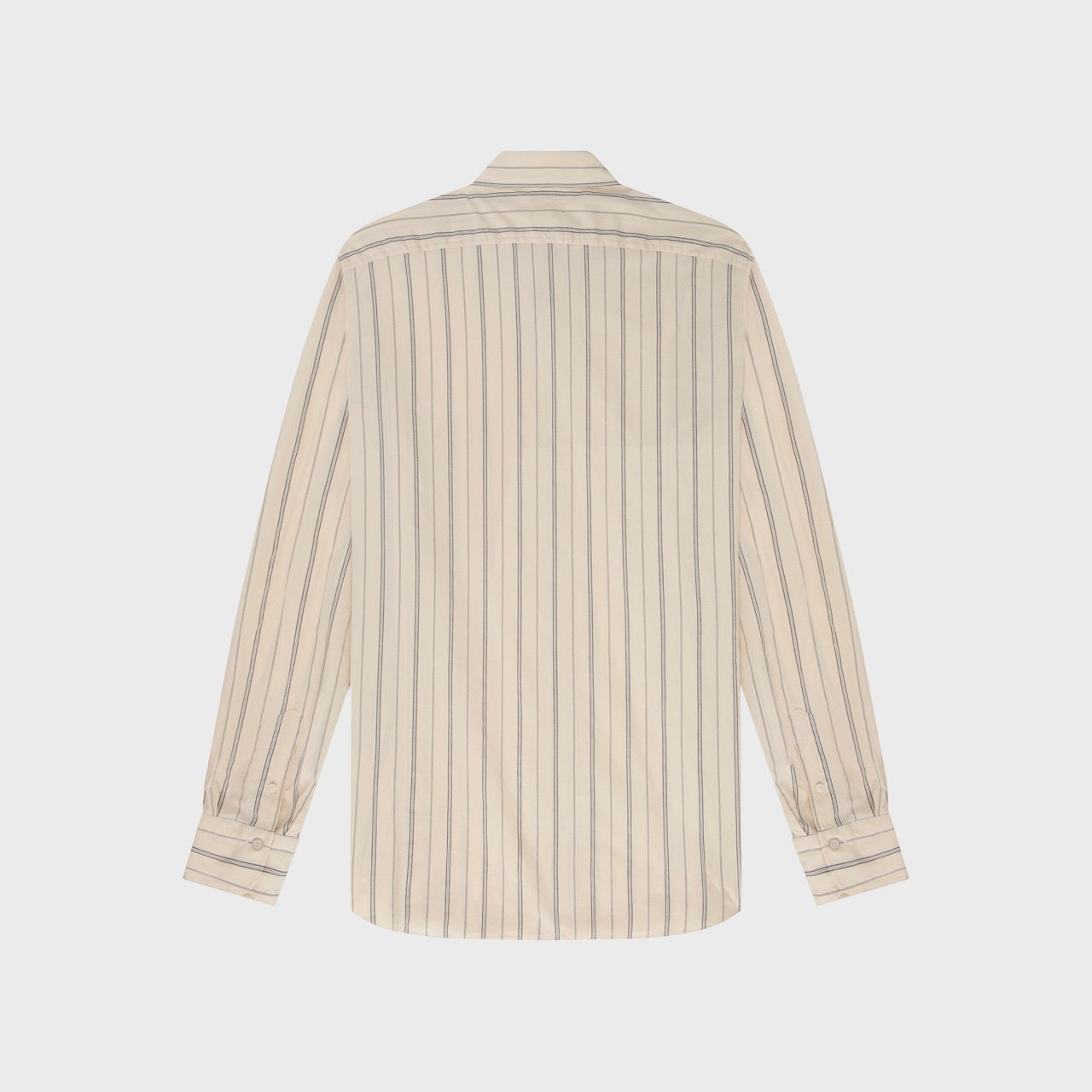 Zurigo sport shirt regular fit cotton cream stripe enzymed Luigi collar