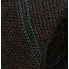 Anversa Cravatta Regimental sfoderata lana e seta rigata vari colori