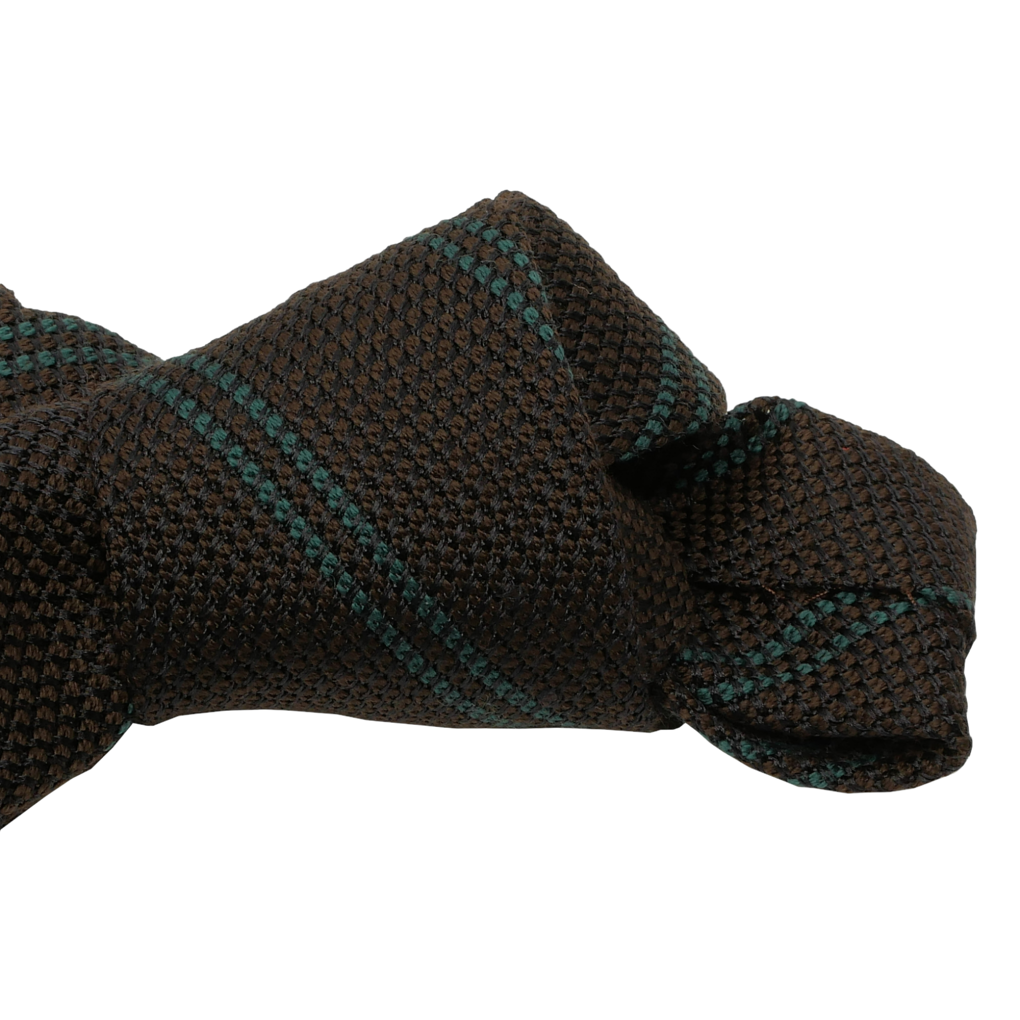 Anversa Regimental unlined tie wool and silk striped different colours