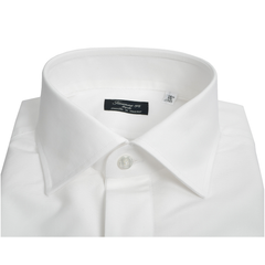 Classic Naples shirt with covered bib and cufflinks