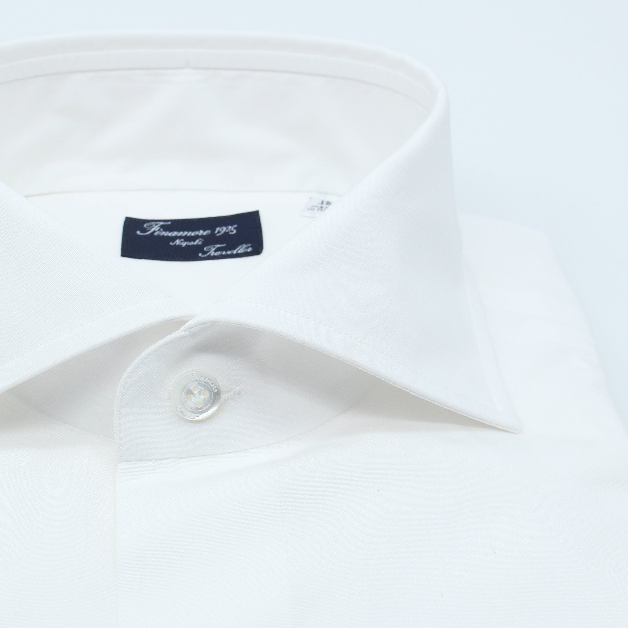 Napoli Traveller shirt regular fit cotton poplin Eduardo collar