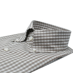 Shirt 170 a Due classic square brown