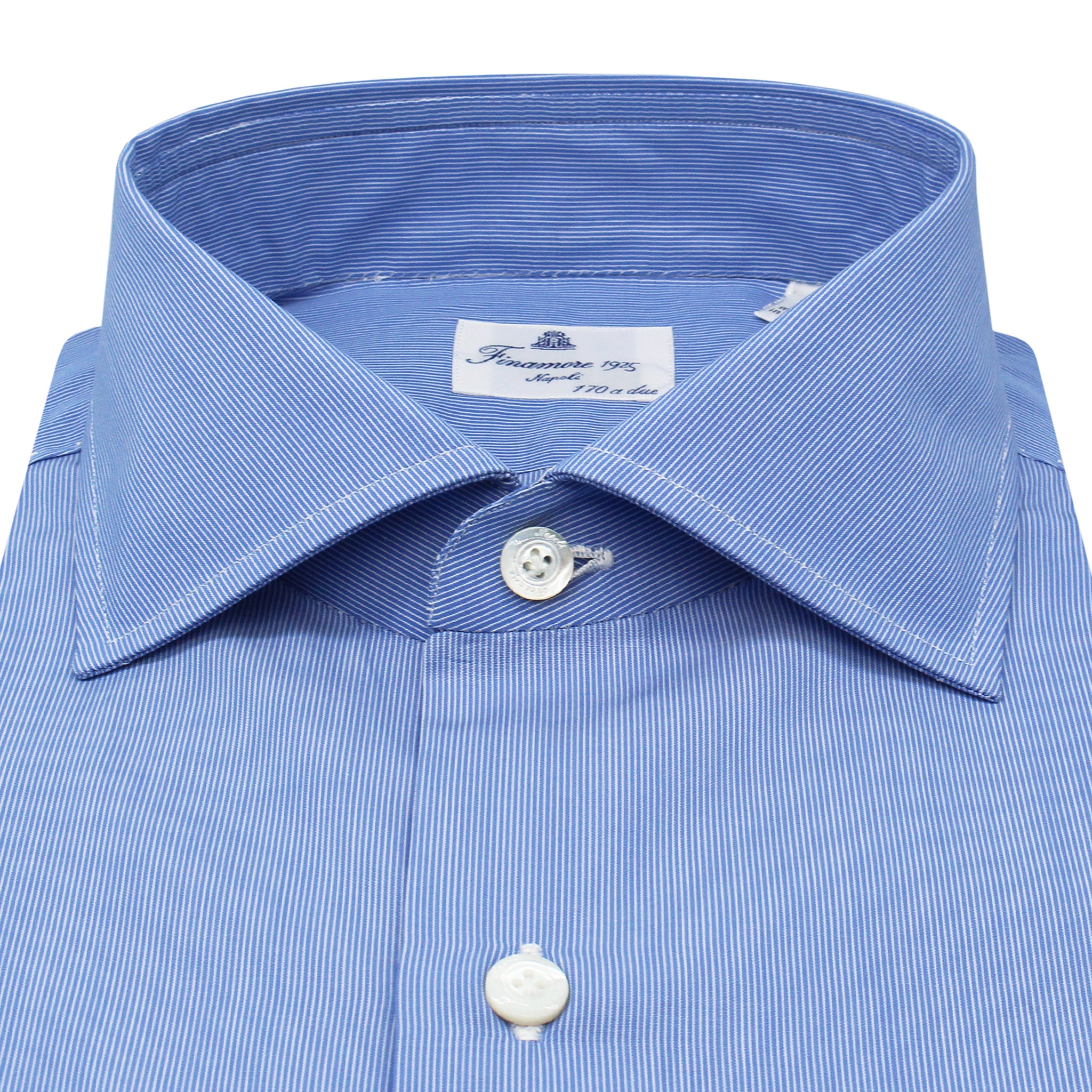 Camicia classica Napoli regolare 170 a due cotone egiziano Giza 45