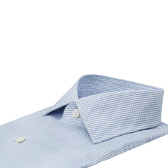 Classic Napoli cotton Giza 45 170 a due mini square shirt