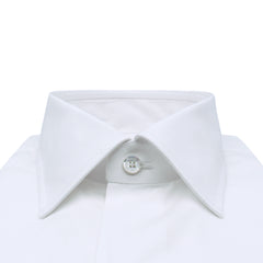 Classic regular cotton giza 45 170 two white shirt