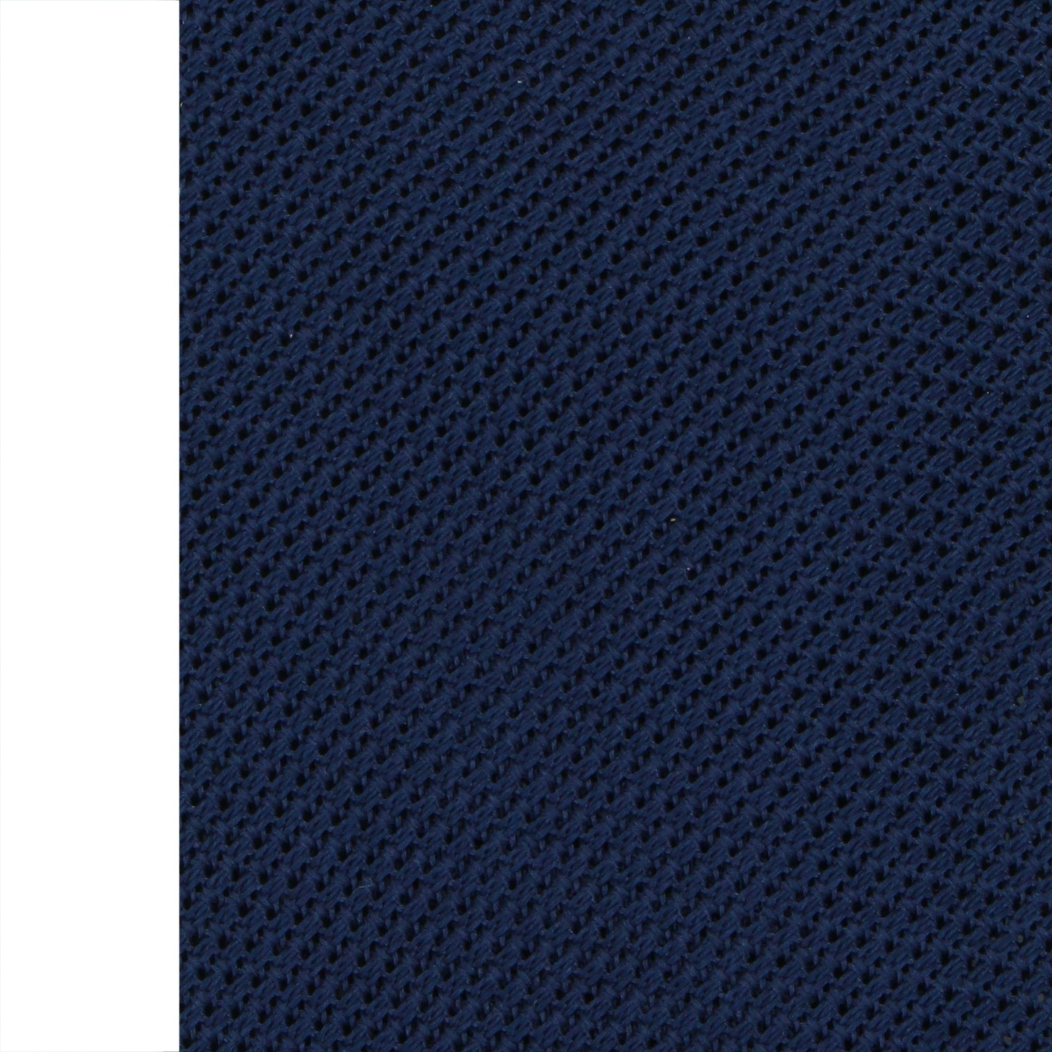 Anversa one color dark blue silk tie