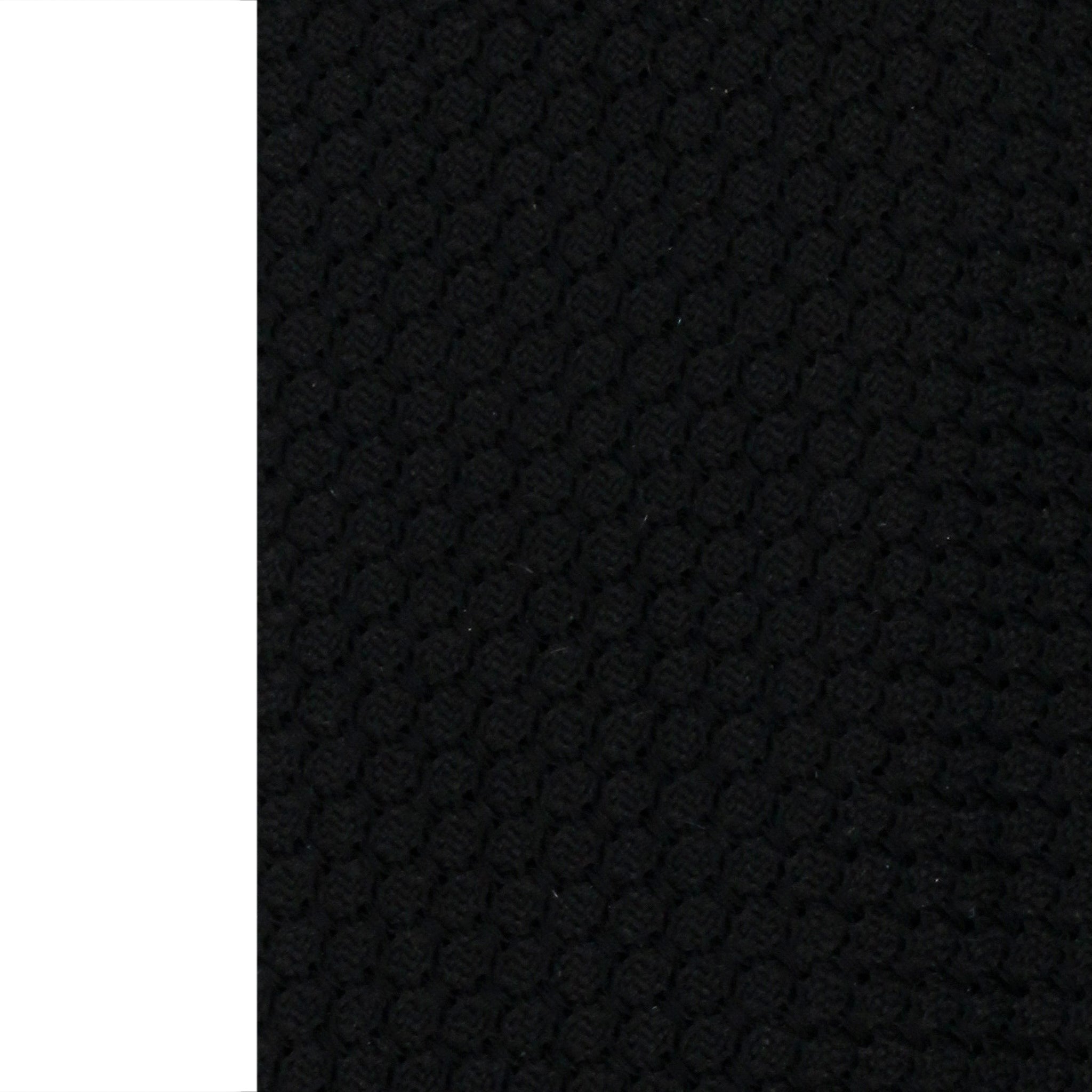 Anversa silk one-color black tie