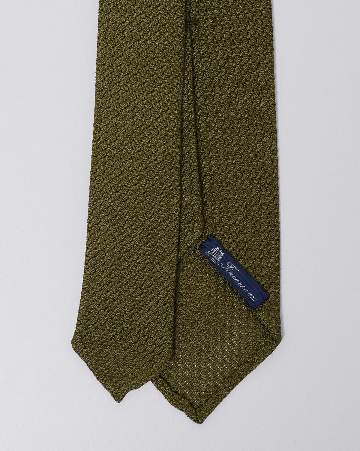 Anversa thick silk gauze tie, plain color, various colors