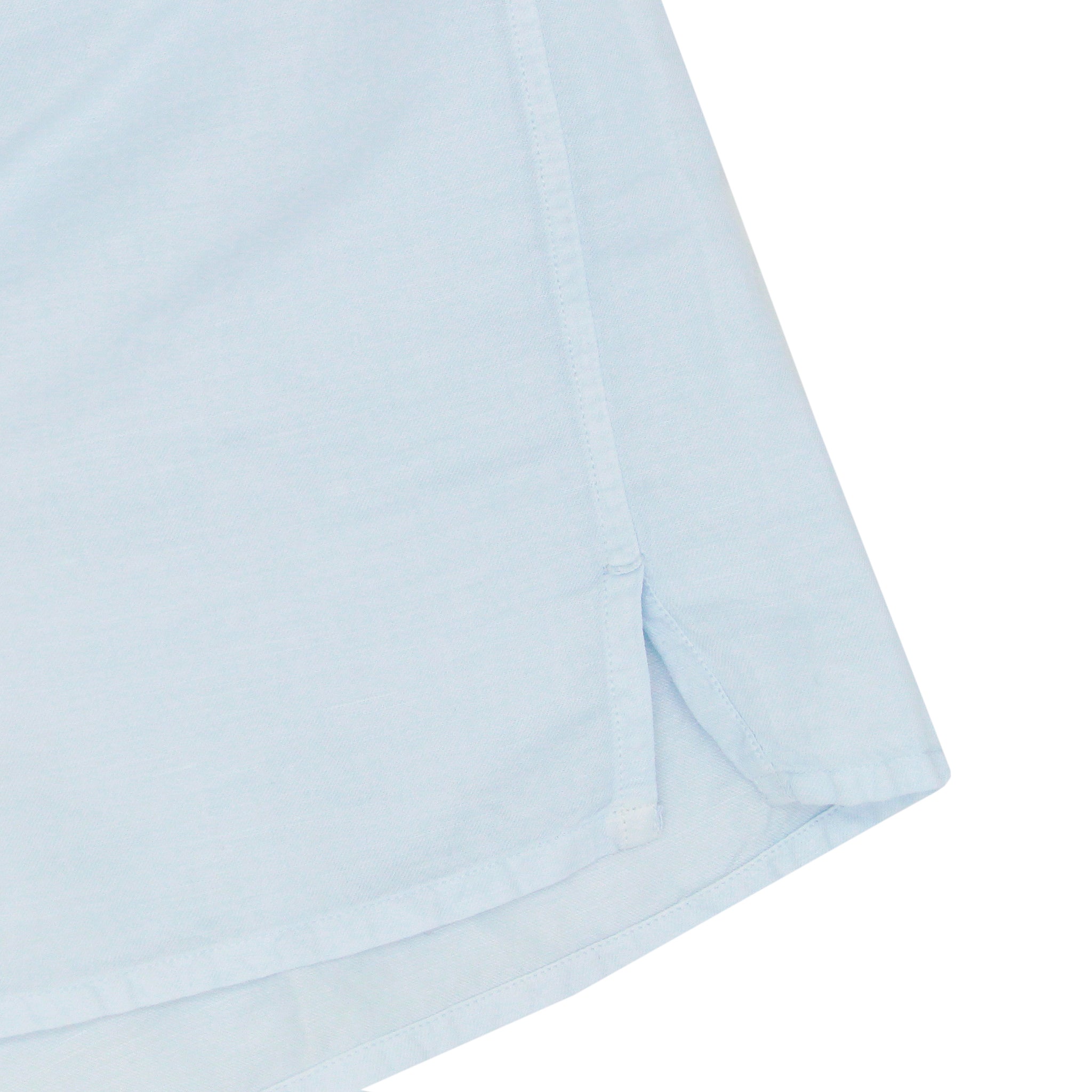 Boxer intimo da uomo di colore azzurro in cotone e lino