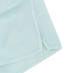 Light green cotton and linen underwear boxer shorts for men