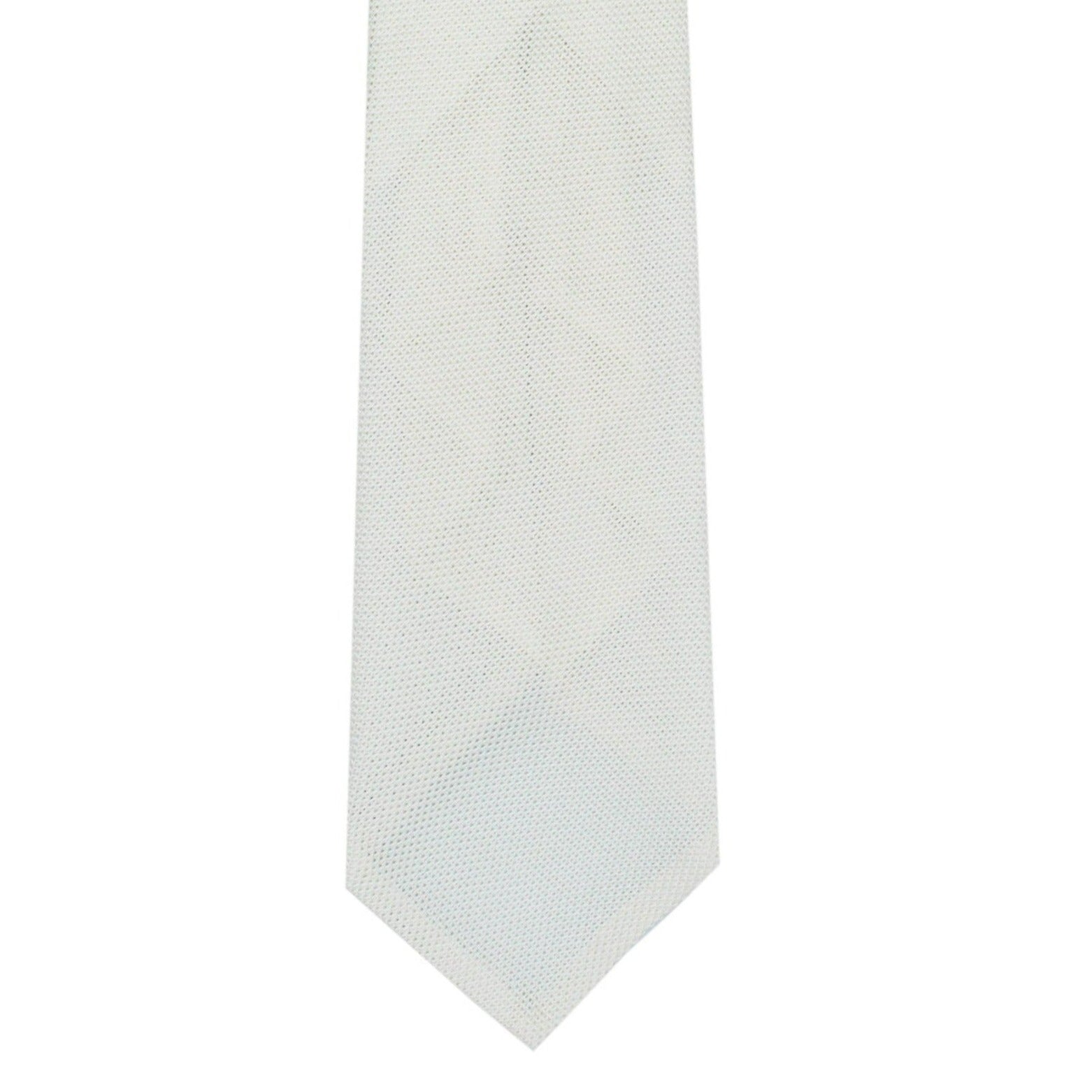Chiaia tie with silk gauze white 