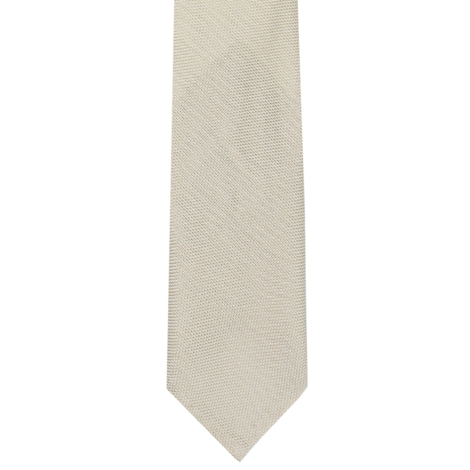 Chiaia tie with silk gauze sand 