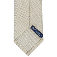 Chiaia tie with silk gauze sand single background