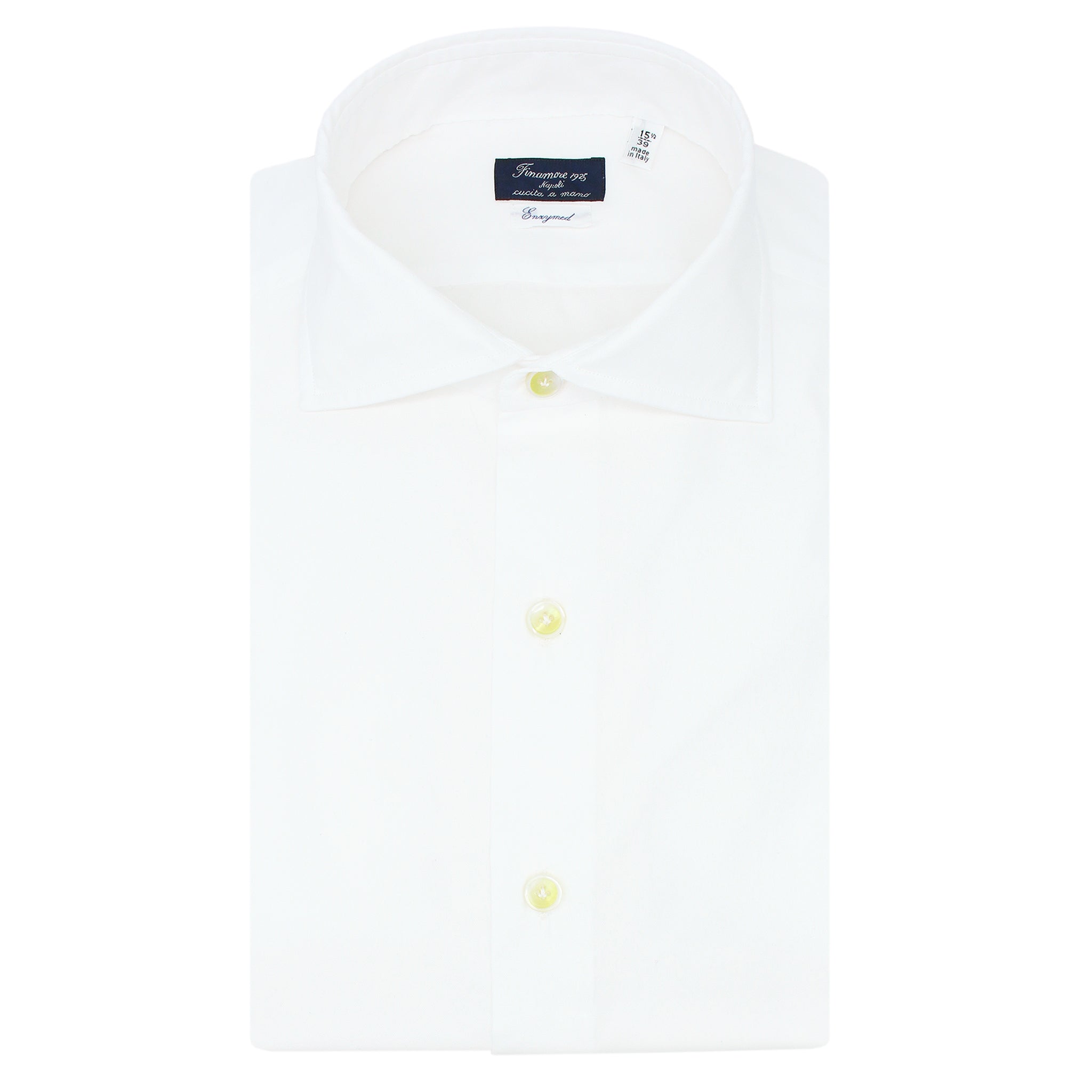 Classic Napoli cotton shirt Enzymed treatment