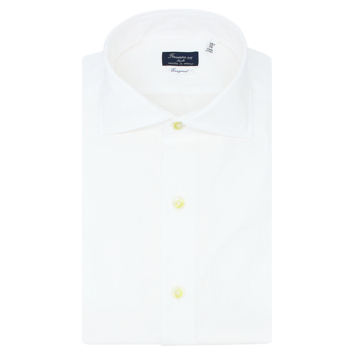 Classic Napoli cotton shirt Enzymed treatment
