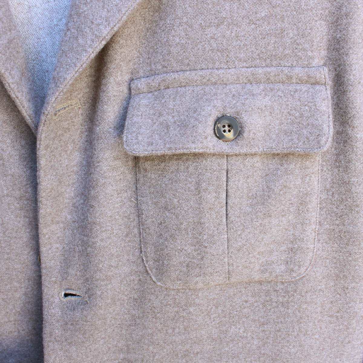 Cetara jacket wool fleece