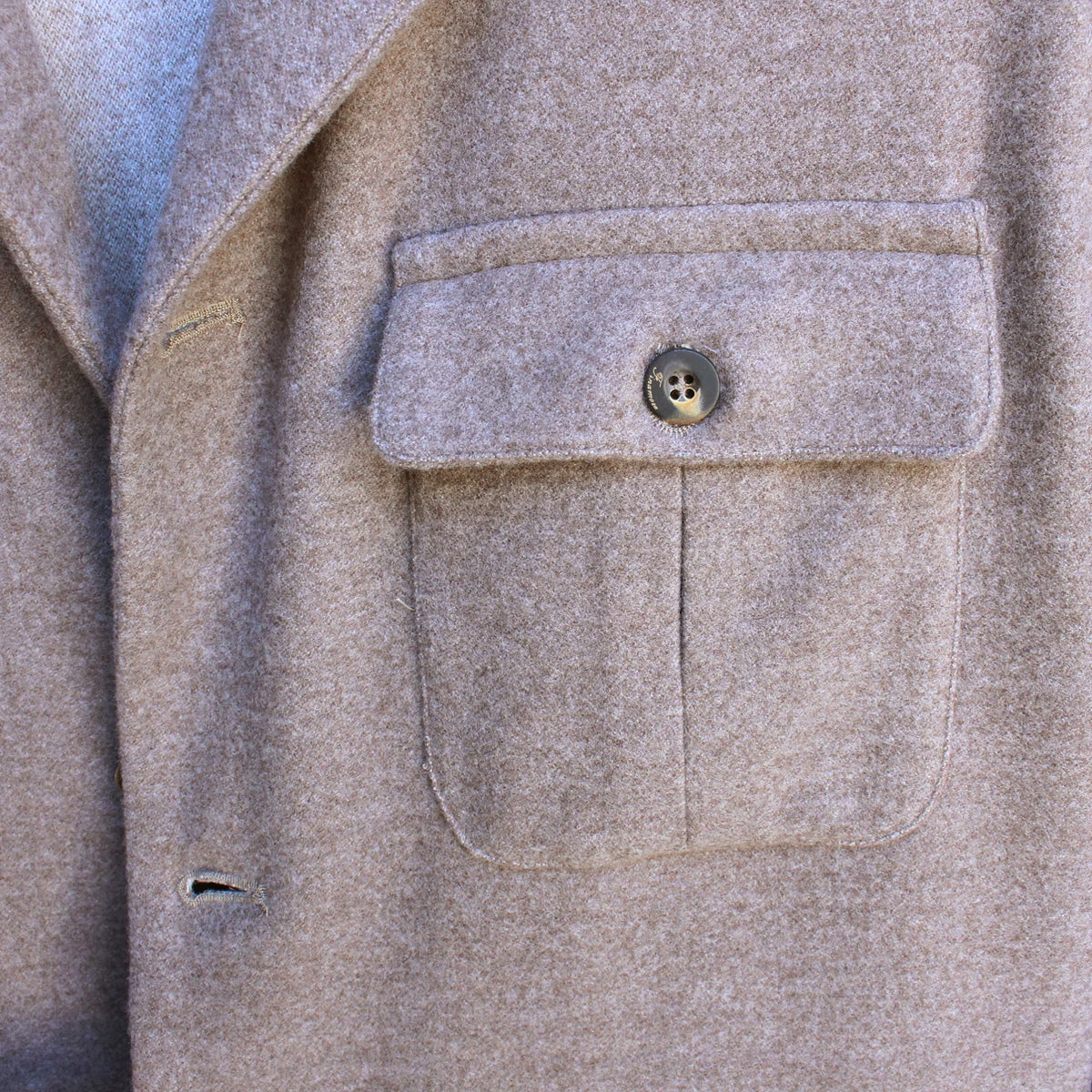 Cetara jacket wool fleece